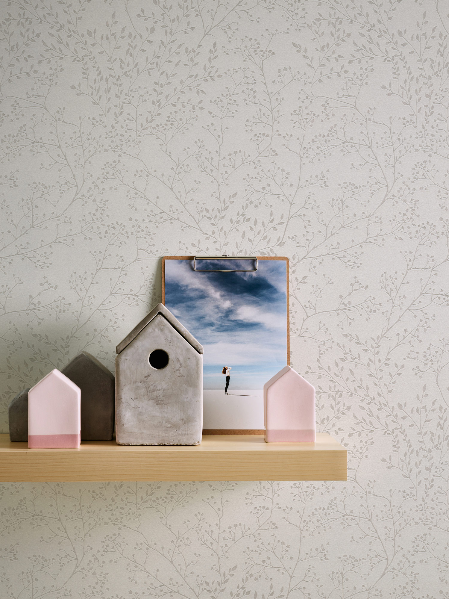 AS Vliestapete Casual Living Weiß Äste 381001