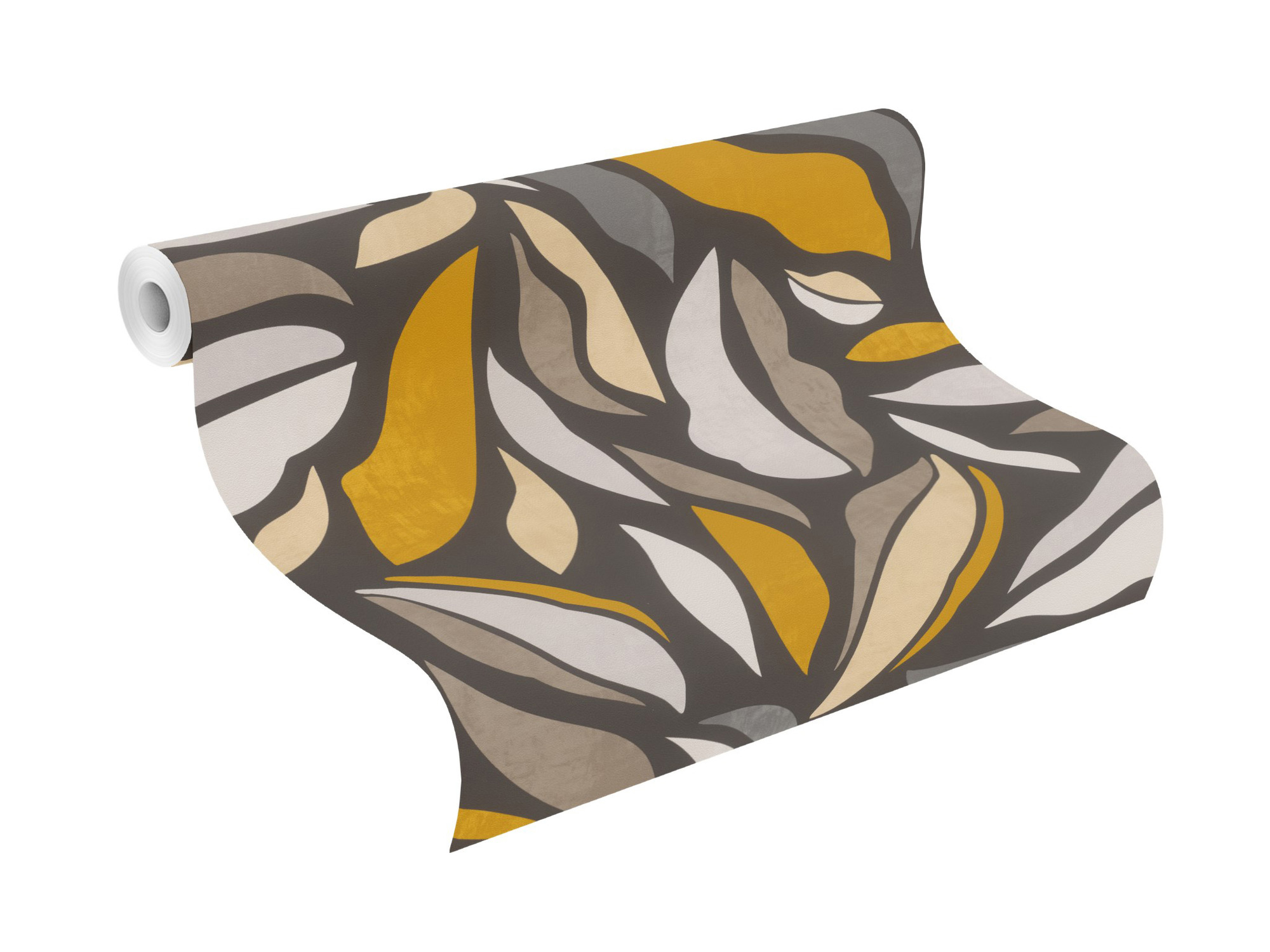 Rasch Vliestapete Symphony Gelb-Ocker 869316