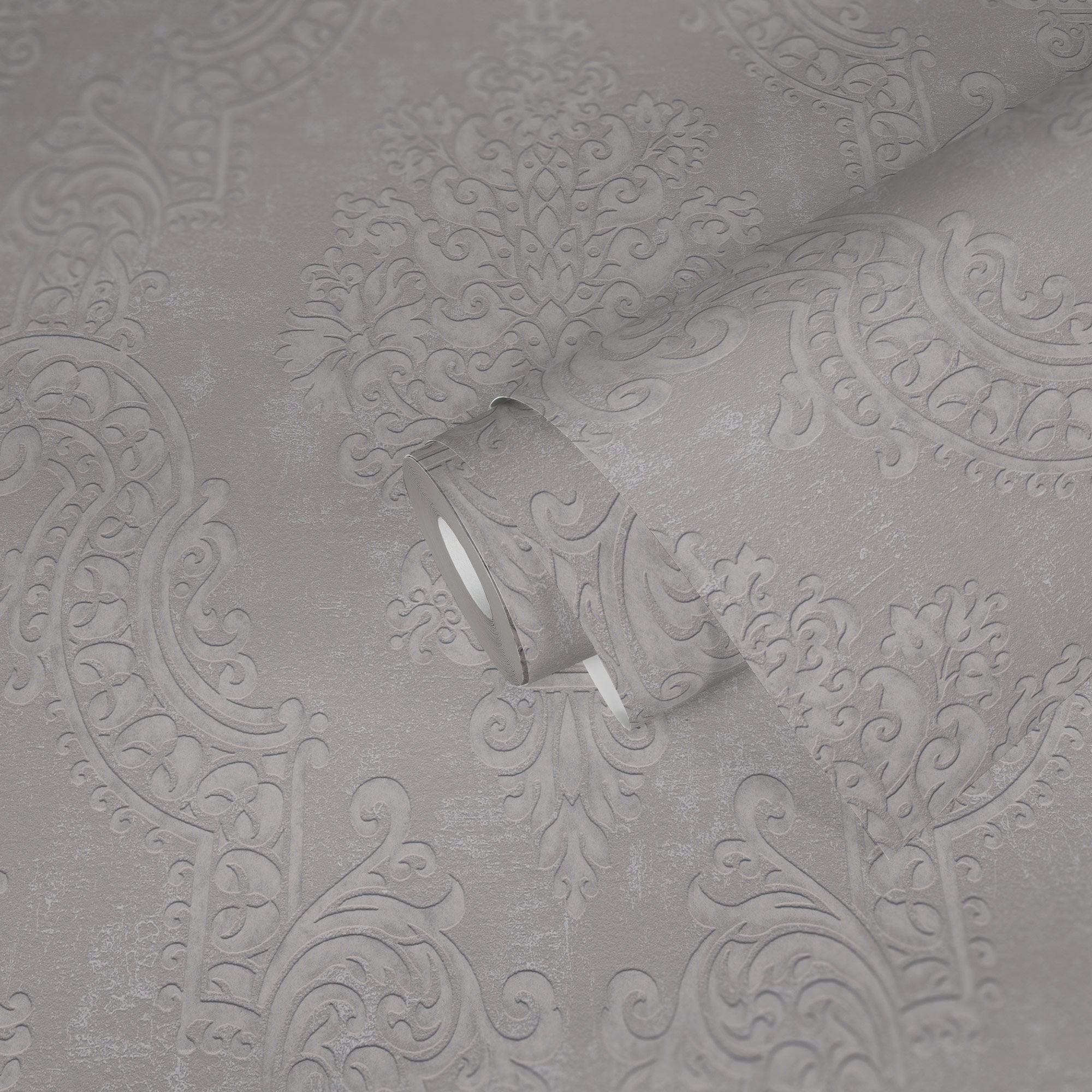 AS Vliestapete Pure Elegance Ornament Beige 397656