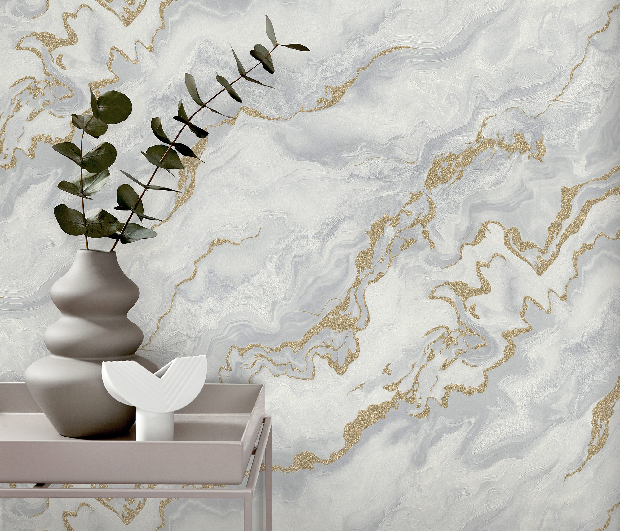 Erismann Vliestapete Elle 4 grau 1044731