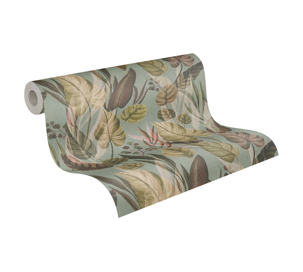 AS Vliestapete Anna d'Andrea Floral Grün 782193