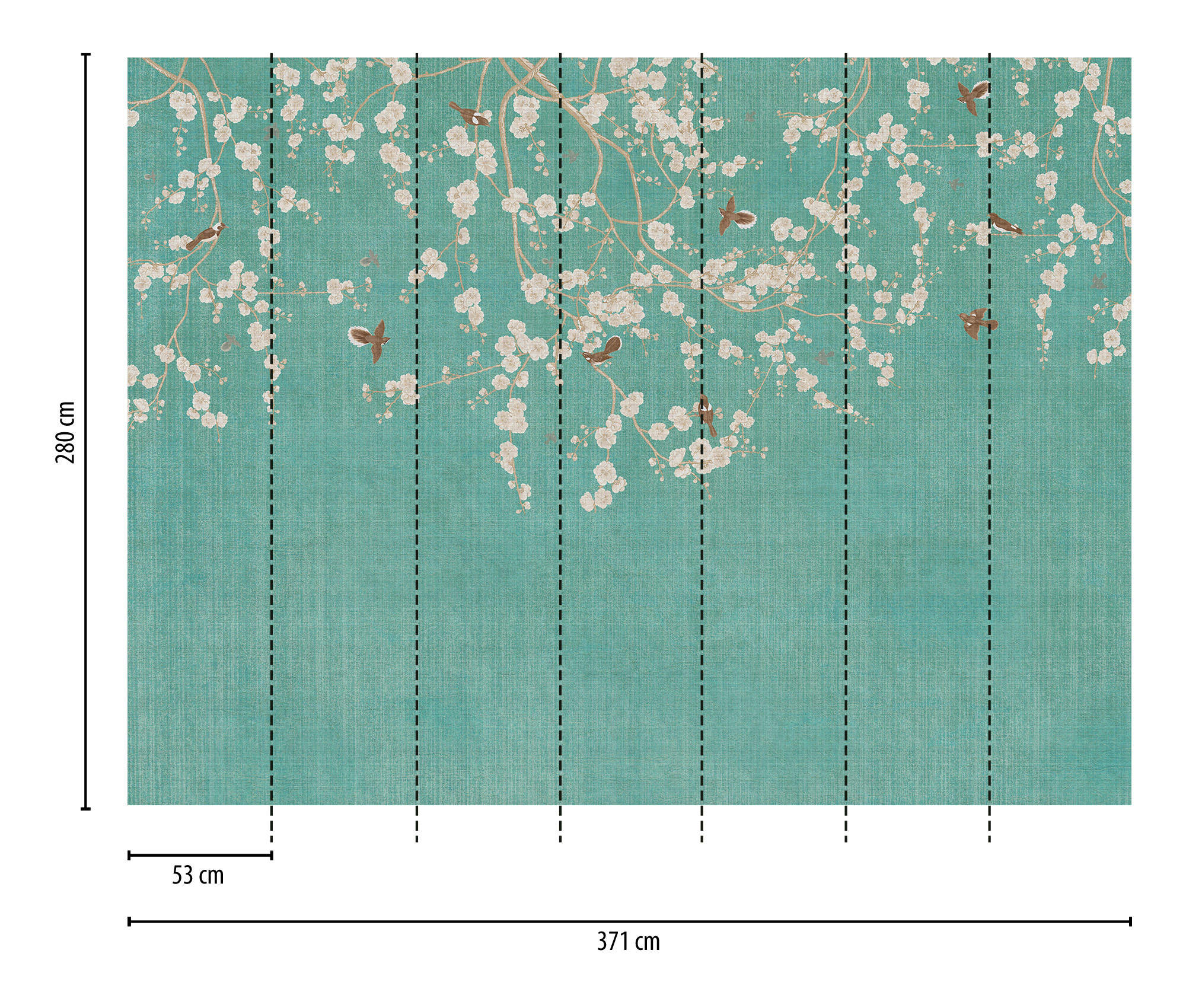Livingwalls Vliestapete The Wall 3 Floral 399211