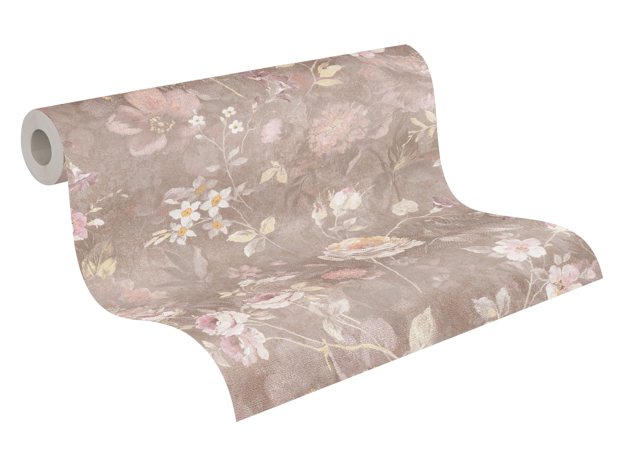 AS Vliestapete Deco Satintapete Blumen 386363