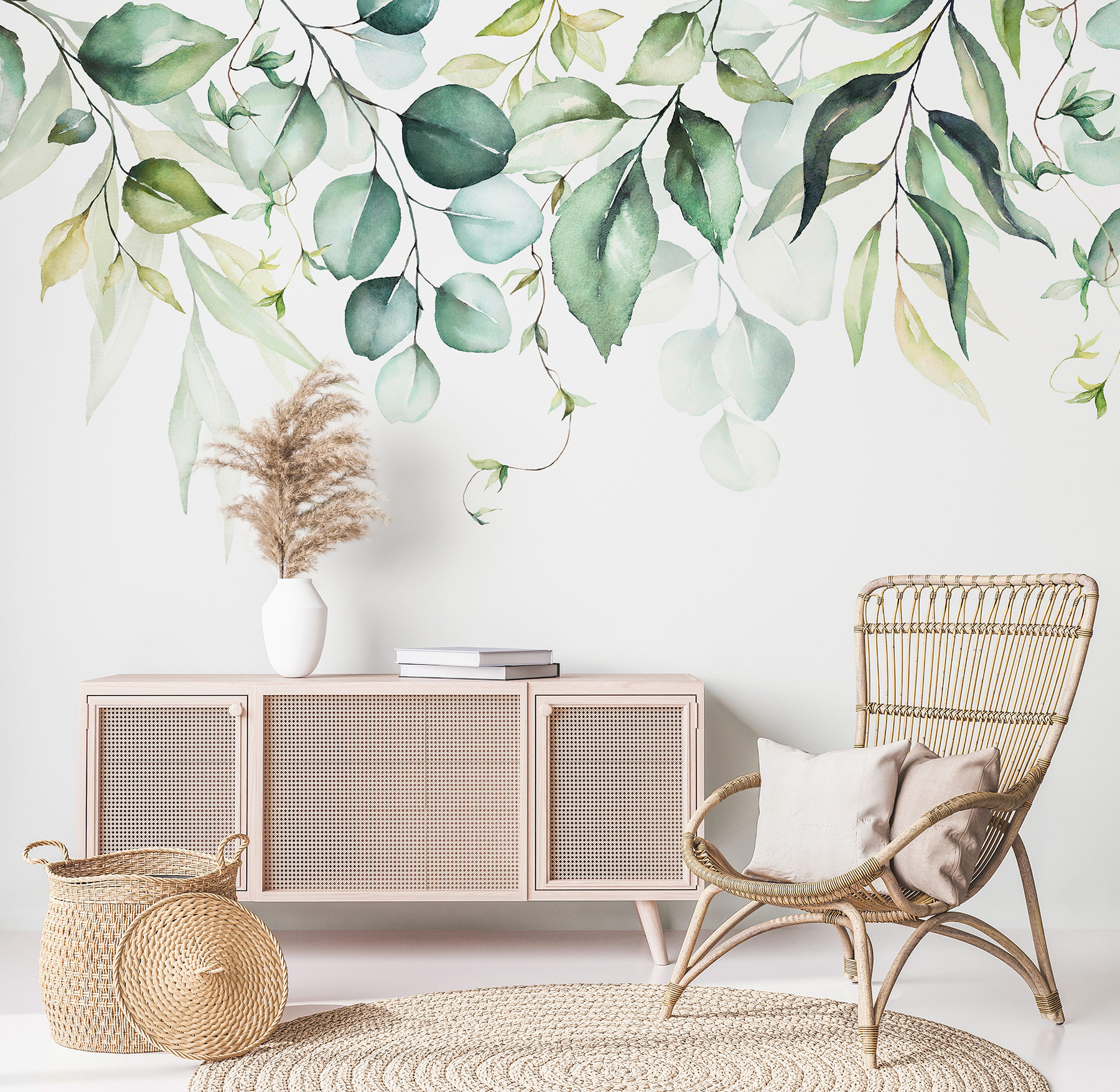 AS Fototapete Designwalls 2 Pflanzen Kunst Blätter DD123534