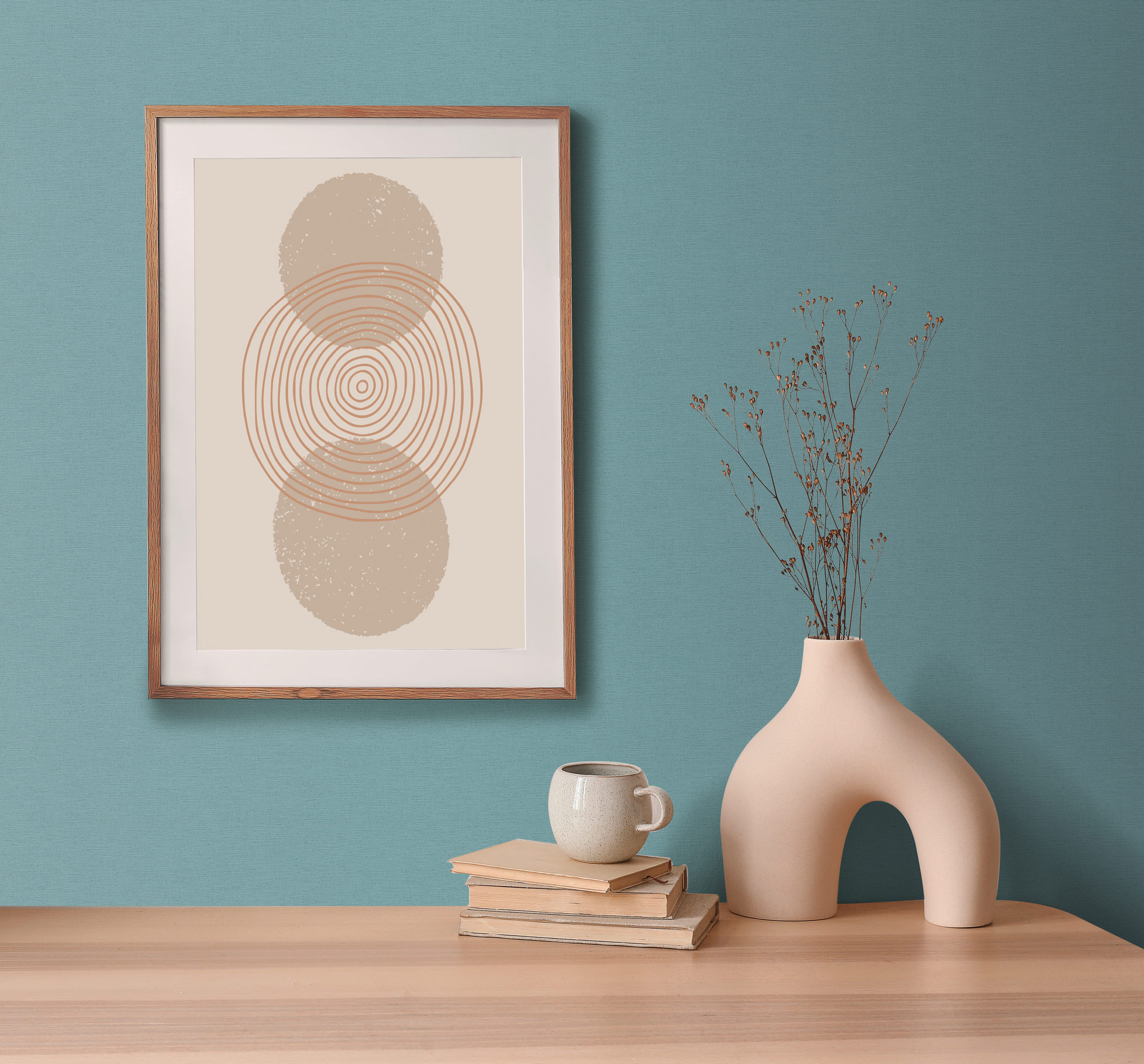 AS Vliestapete PintWalls II Unitapete Blau 306884