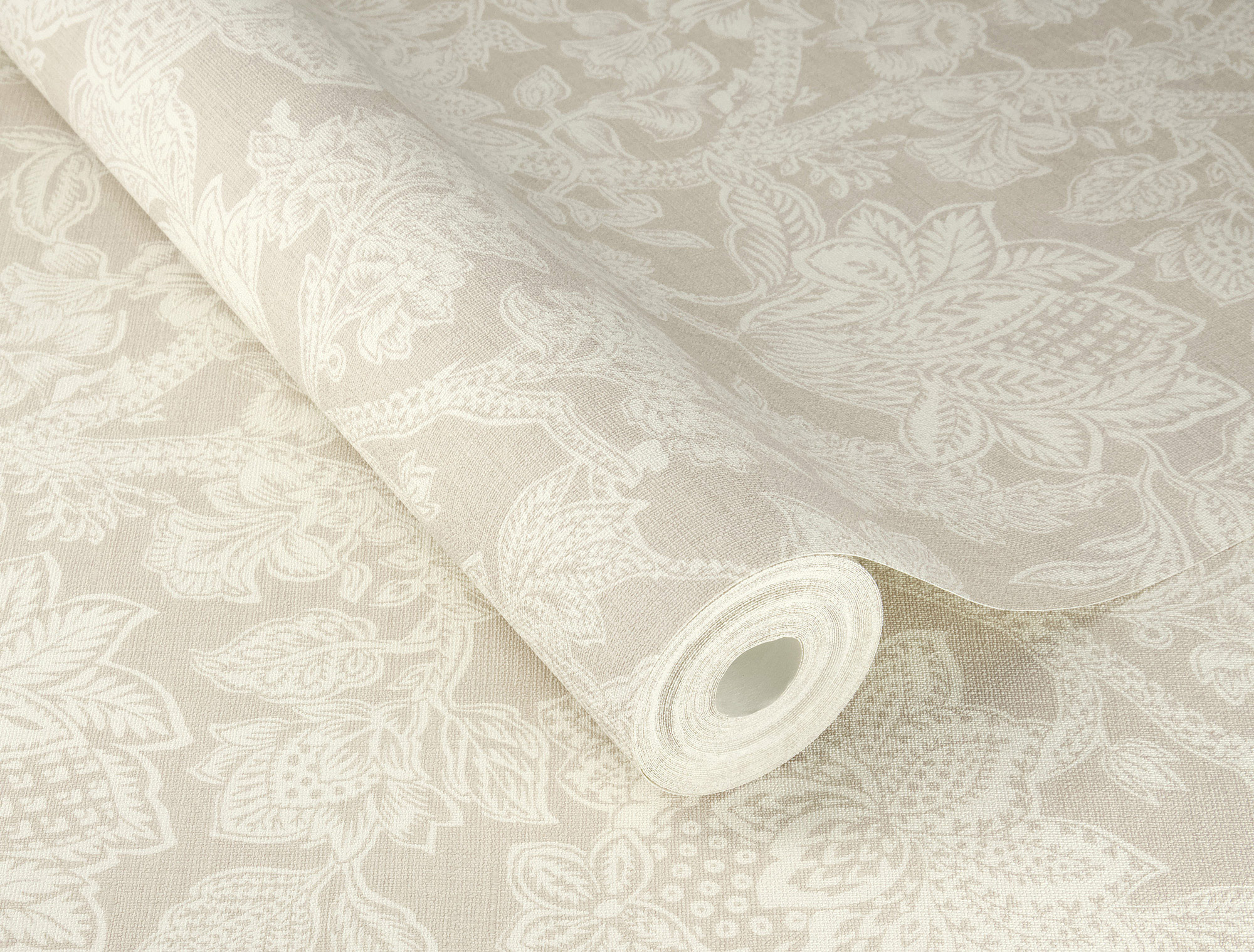 Rasch Vliestapete Allegretto Beige-Taupe hell 791525