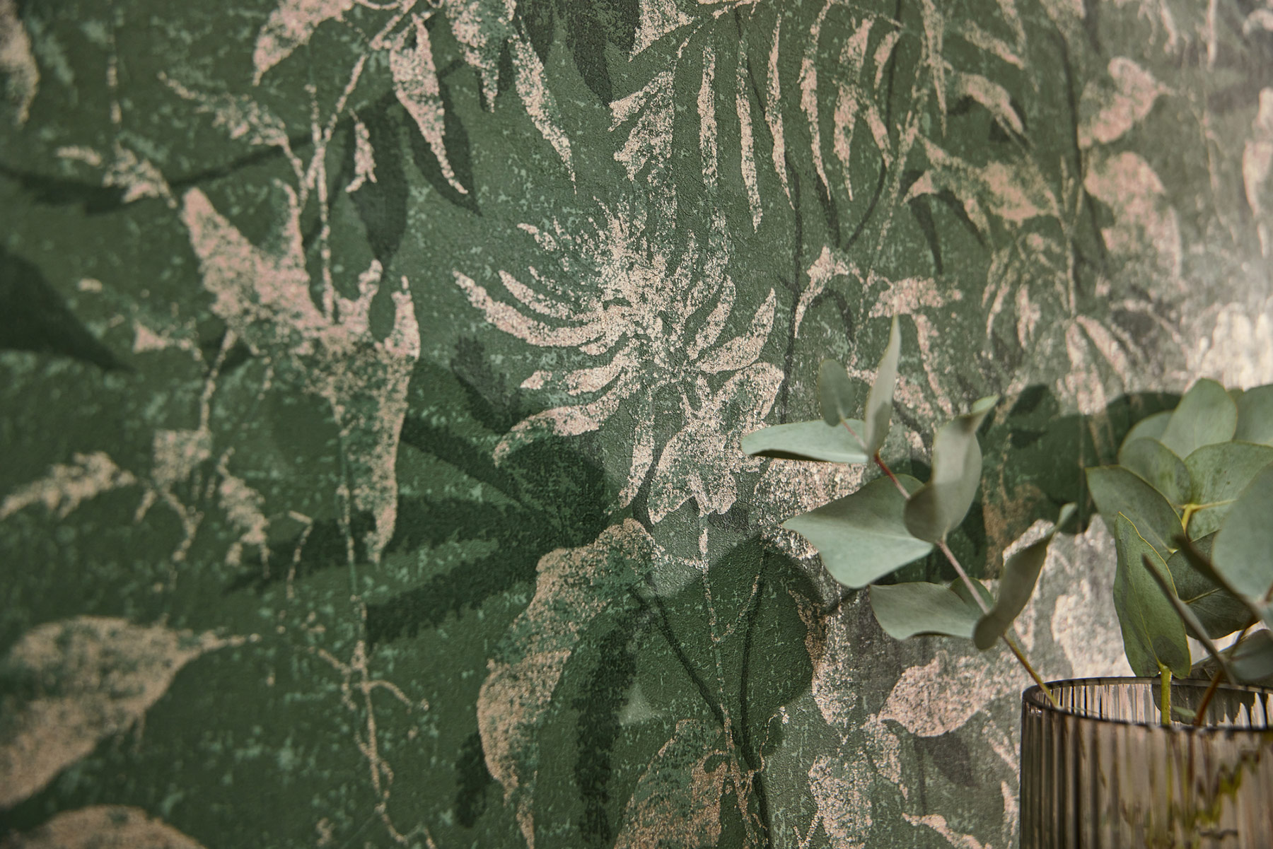 AS Vliestapete MS Hot Spots Floral Grün 782036