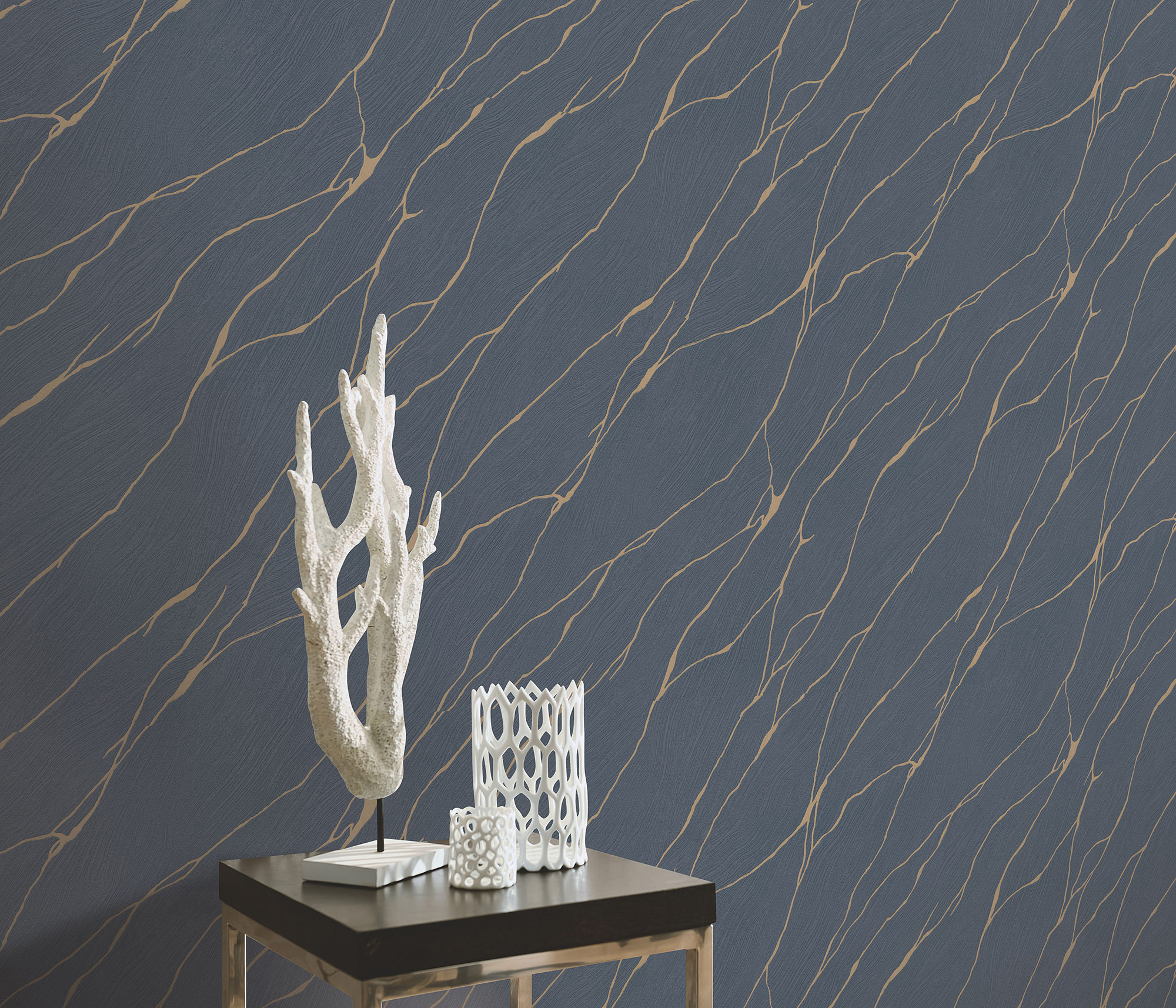 Erismann Vliestapete Opus blau 1044008