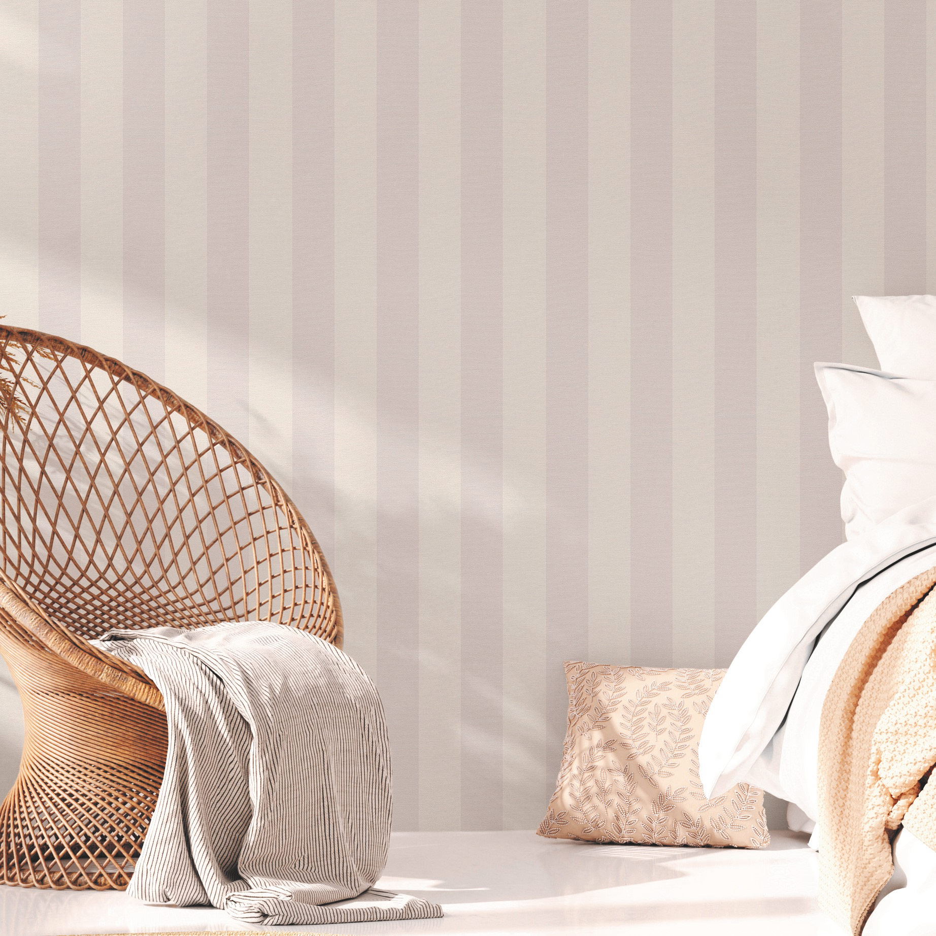 AS Vliestapete Deco Satintapete Streifentapete 386653