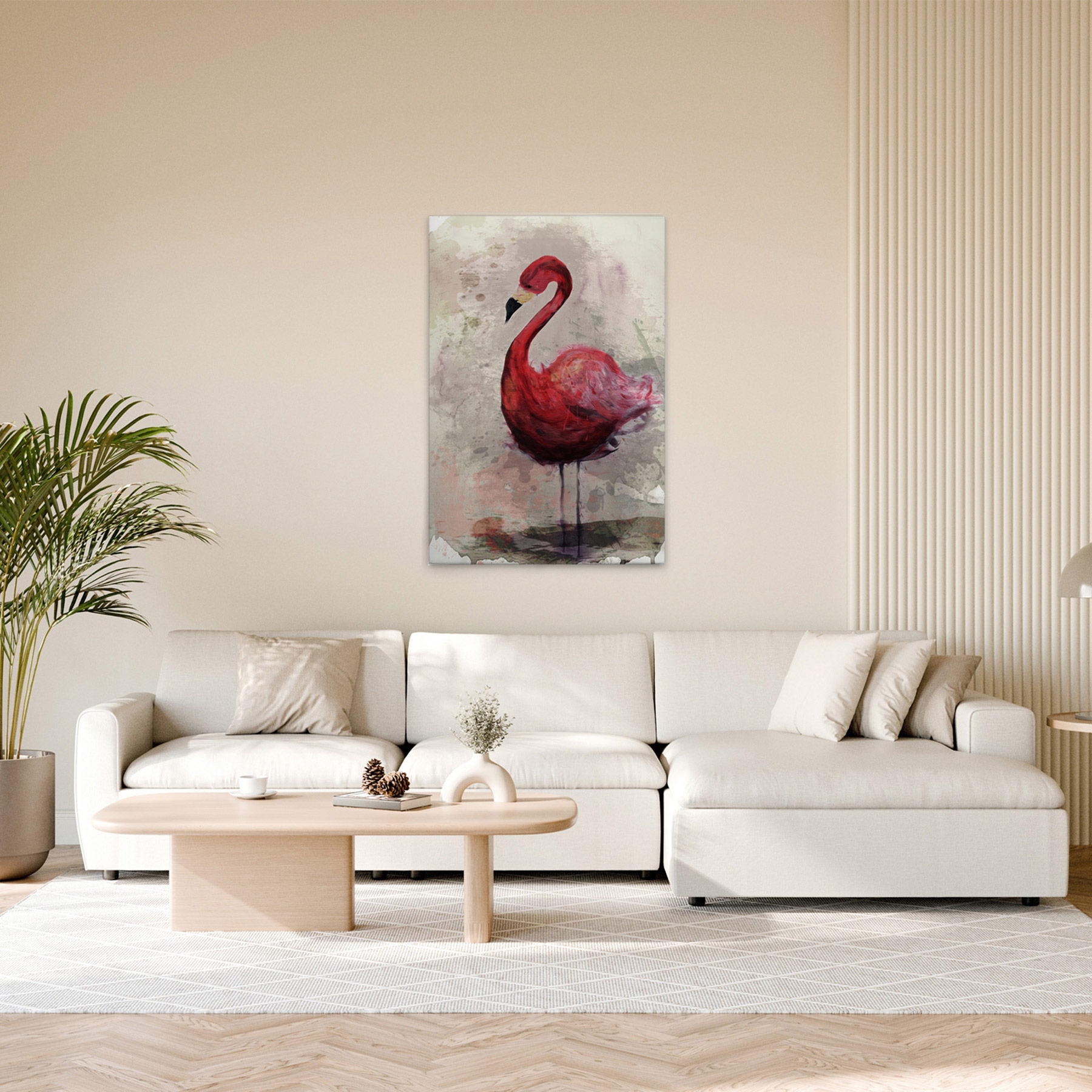 AS Leinwandbild Flamingo DD131886