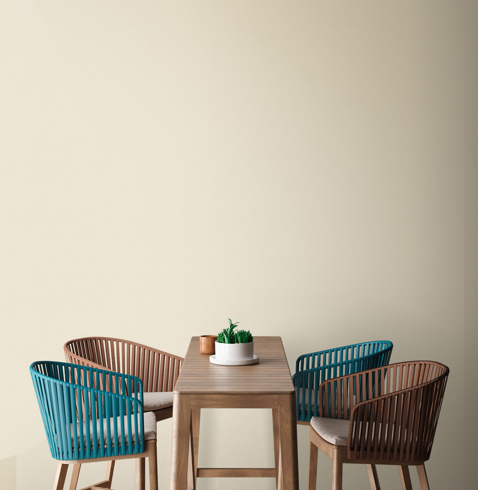 AS Vliestapete MS Travel Styles Uni Beige 392671