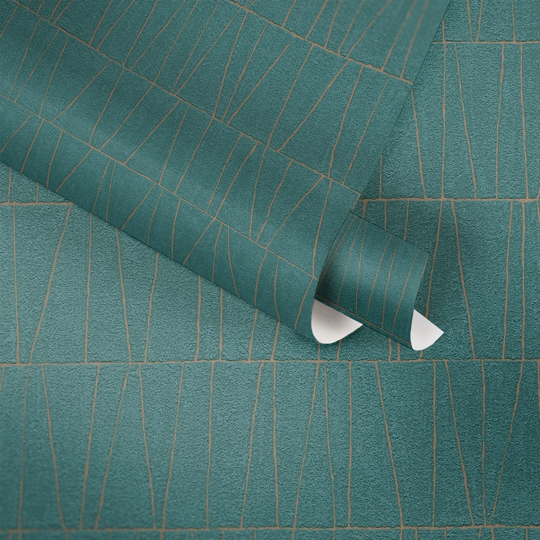 AS Vliestapete Jade 2 Petrol Grafiktapete 395064