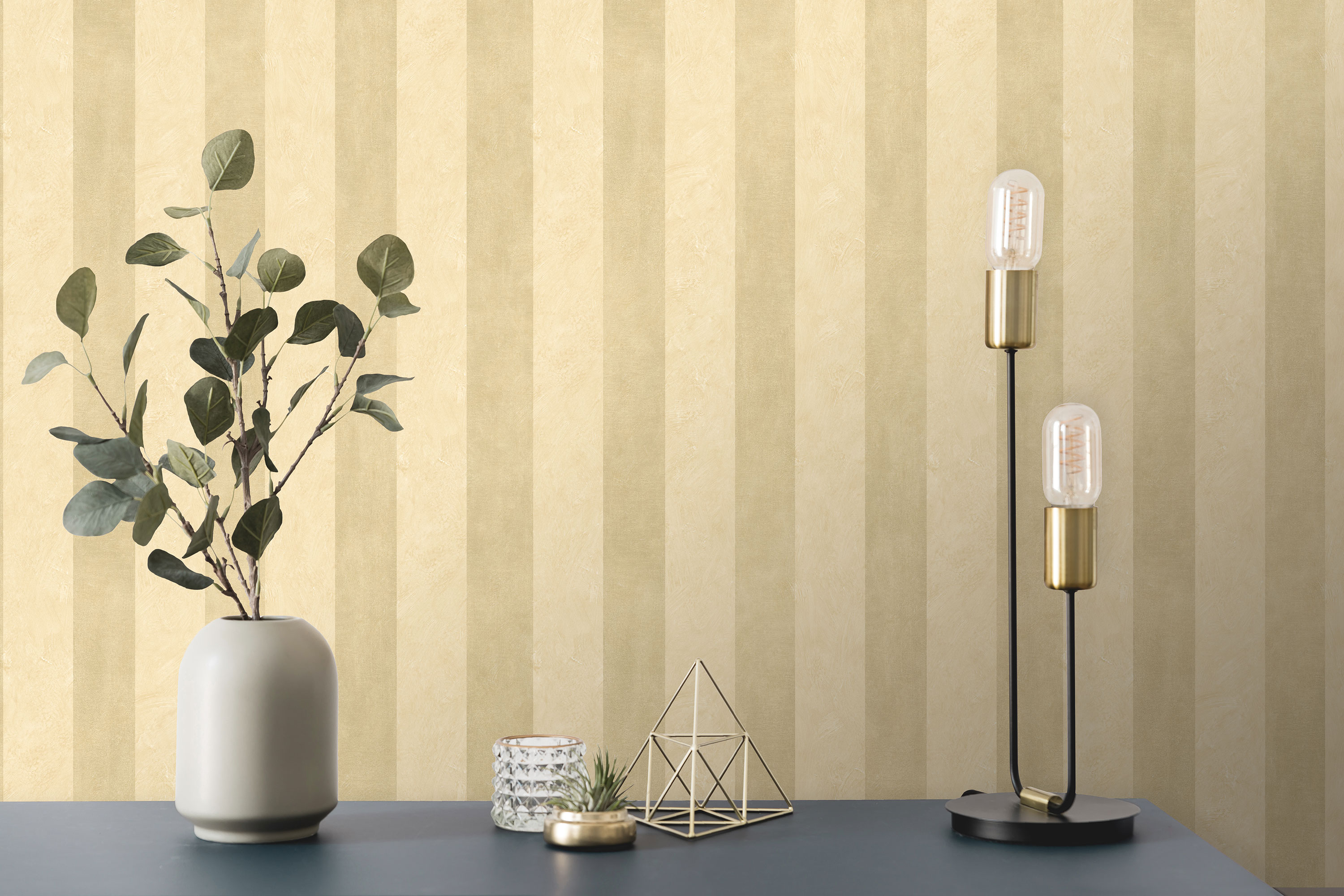 Thomas Vliestapete Amanda gelb Streifen AM25332