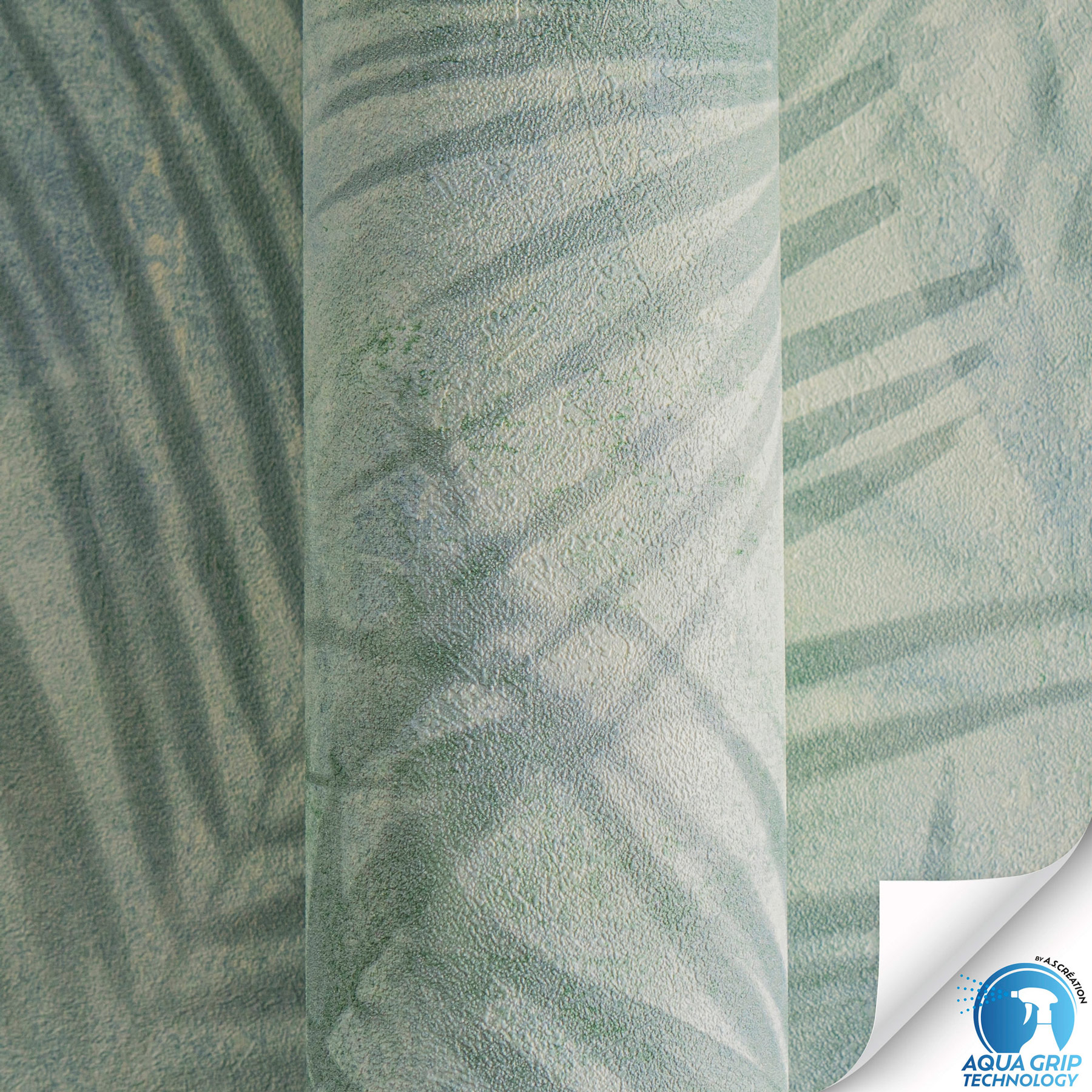 AS Vliestapete WOW Designdrop Palmentapete Grün 784521