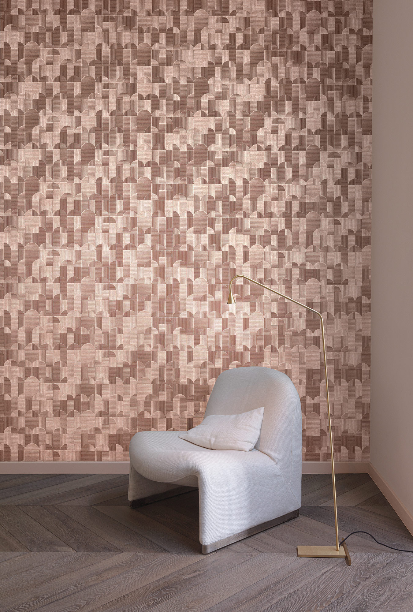 Masureel Vliestapete Texture Book Manzoni Coral ILA403