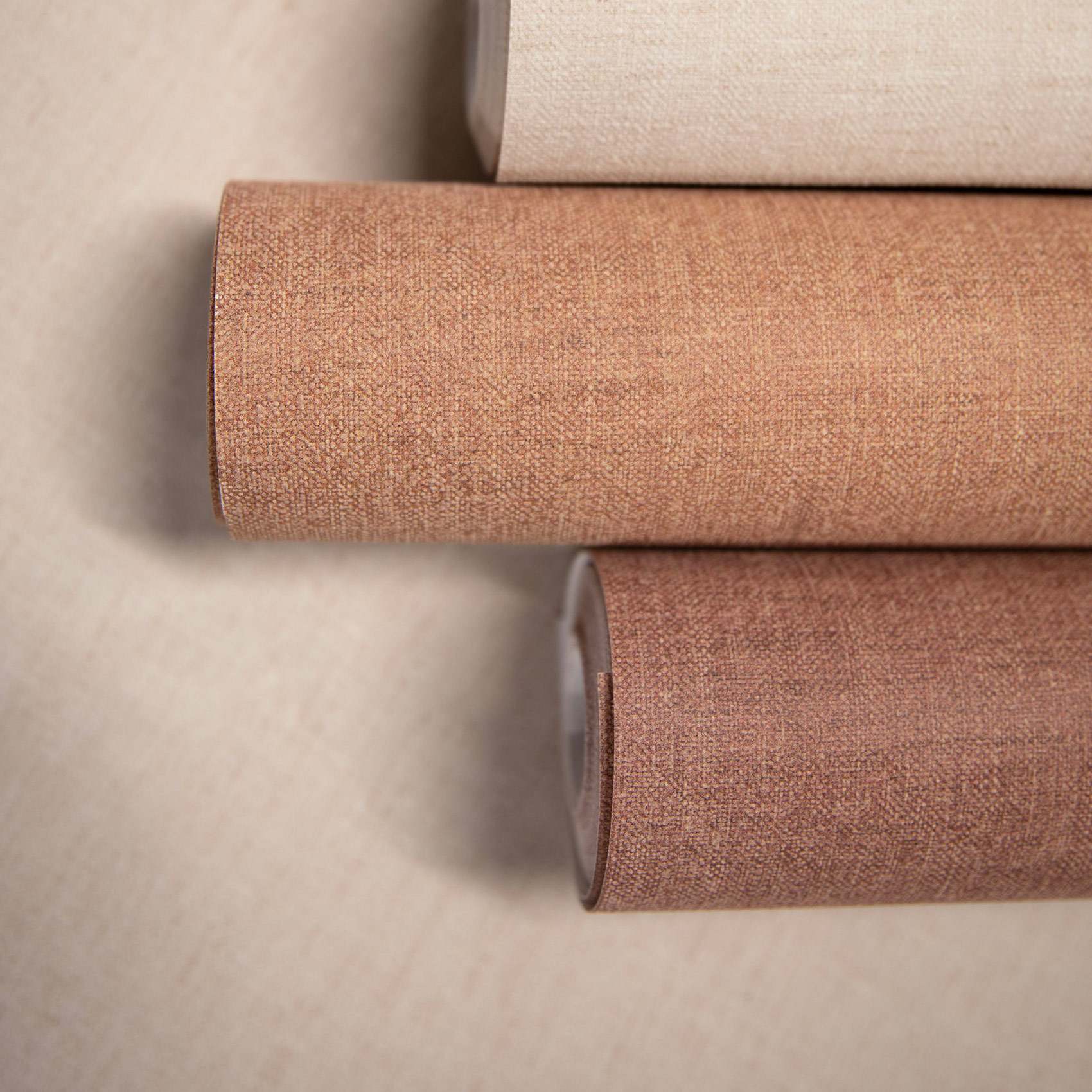 Hohenberger Vliestapete Artist Uni Terracotta 27292