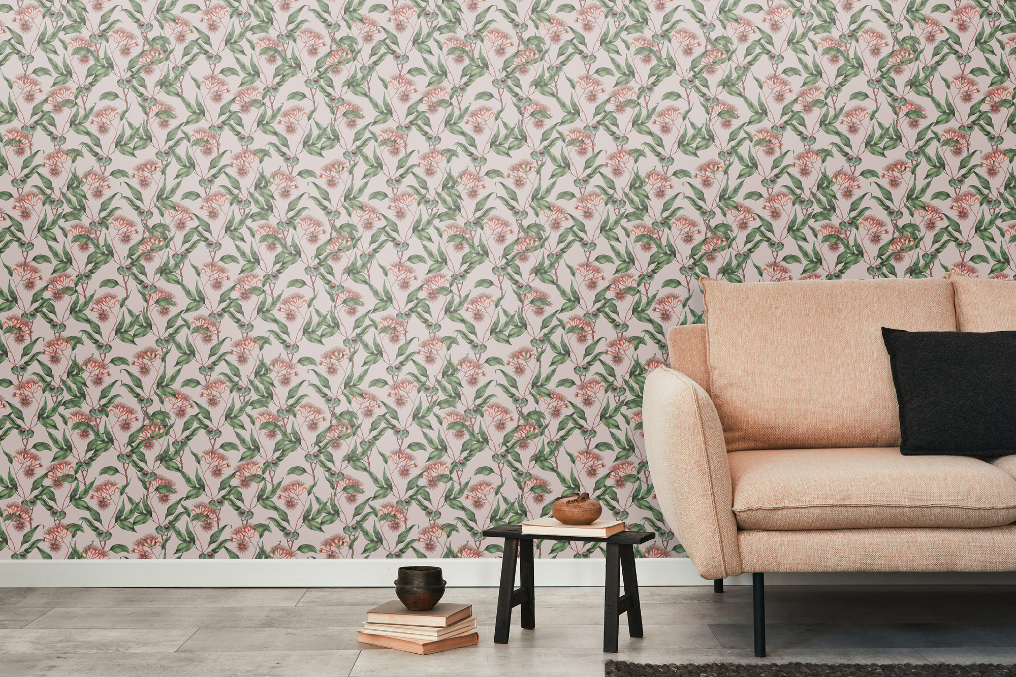 Livingwalls Vliestapete Drawn Into Nature Blätter 394303