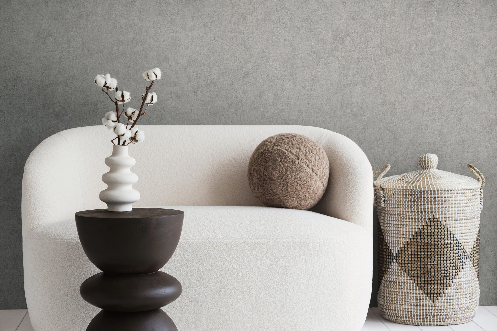 AS Vliestapete History of Art 2 Struktur Grau 790511