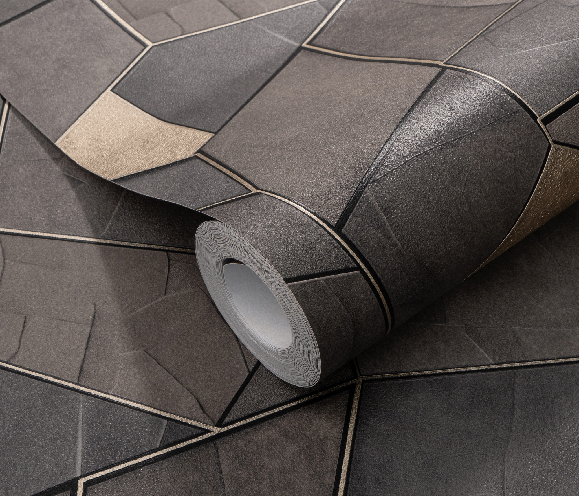 Erismann Vliestapete Elle 4 dunkelgrau 1044537