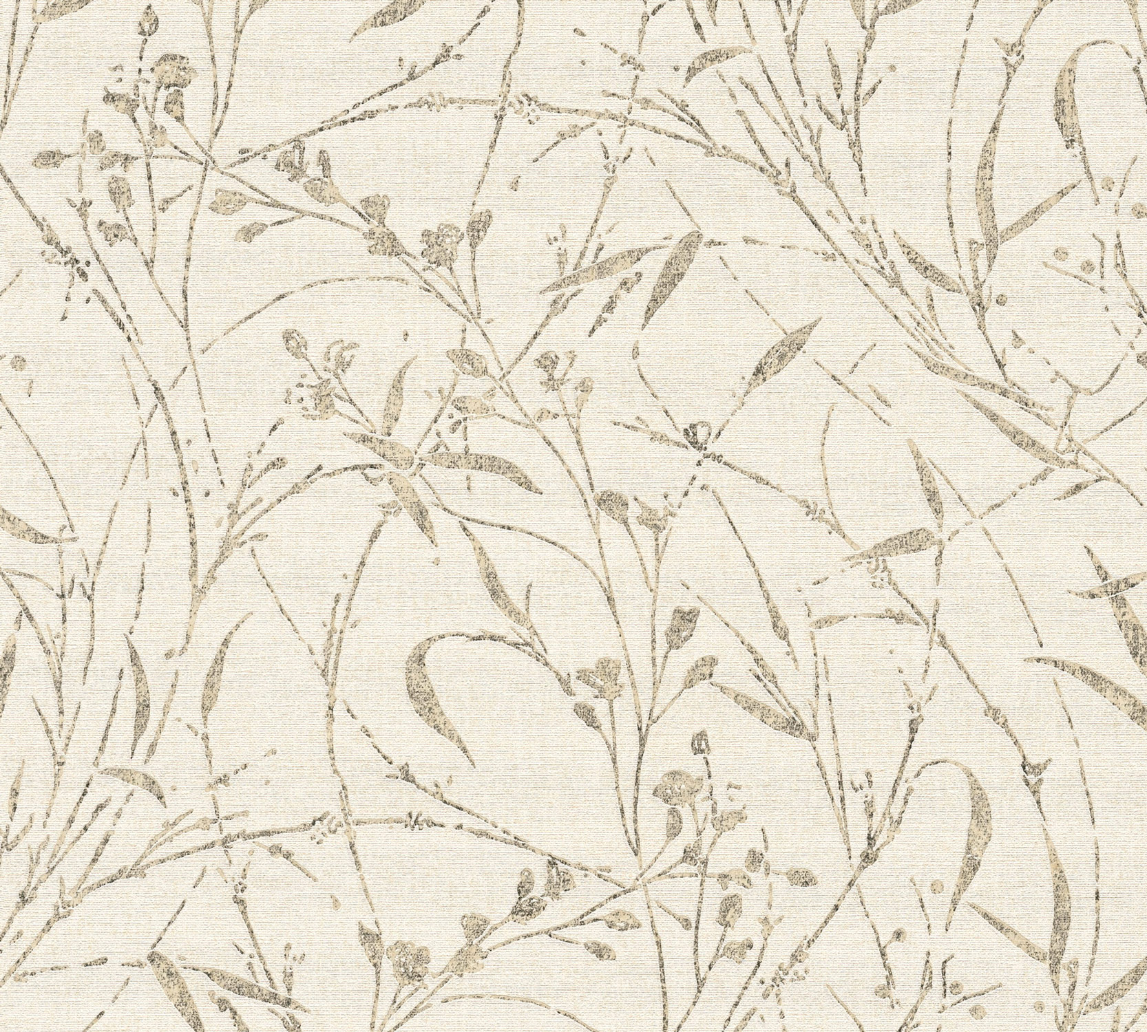 AS Vliestapete MS Vibes & Styles Florale Tapete Creme 790041