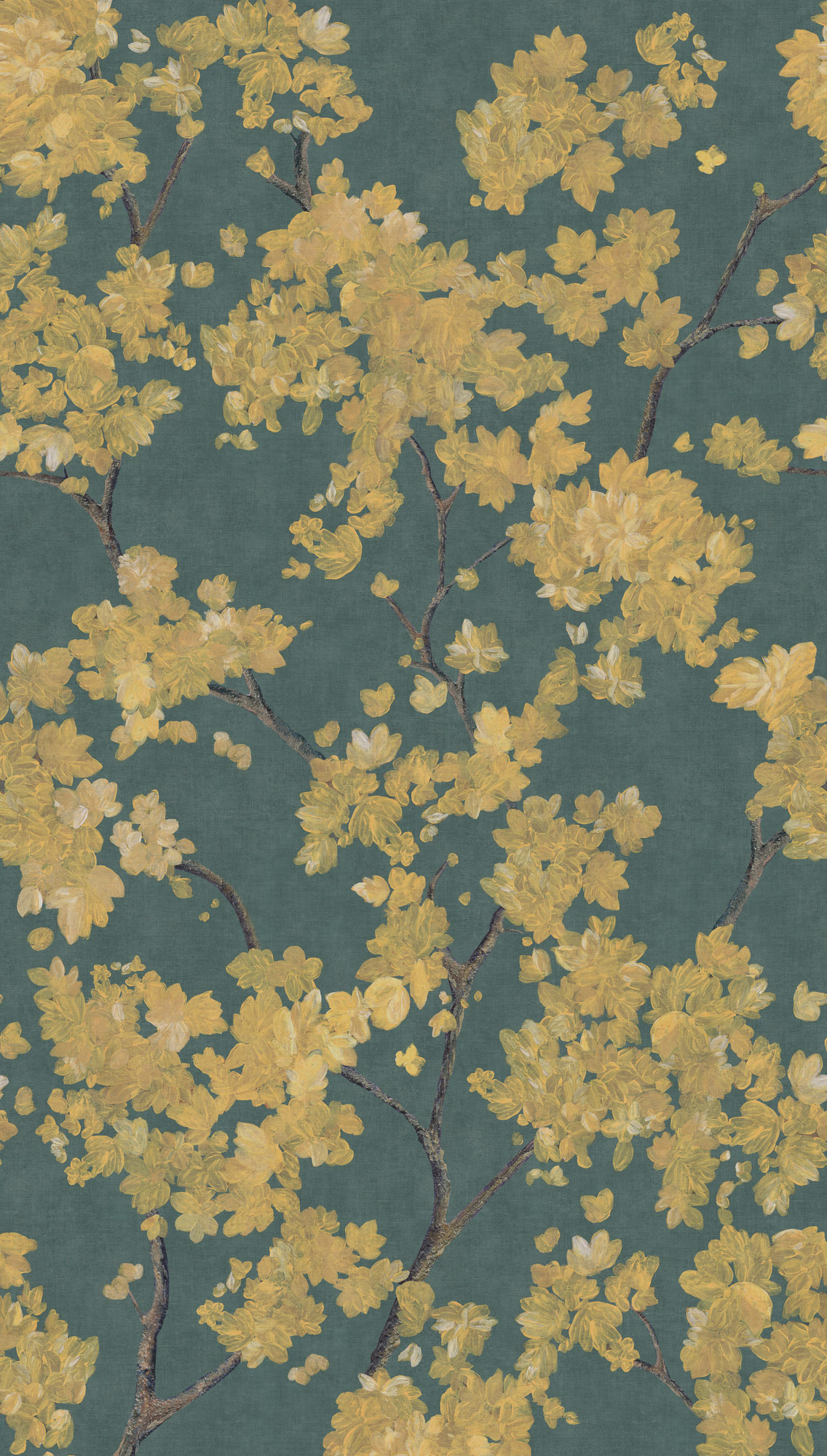 AS Fototapete MS Hot Spots Blüten Braun 790152