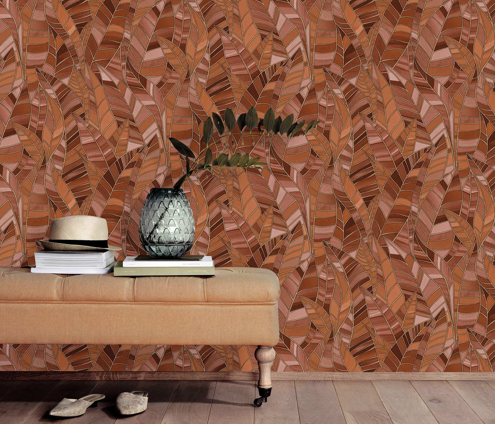 Erismann Vliestapete Elle 4 braun 1044613