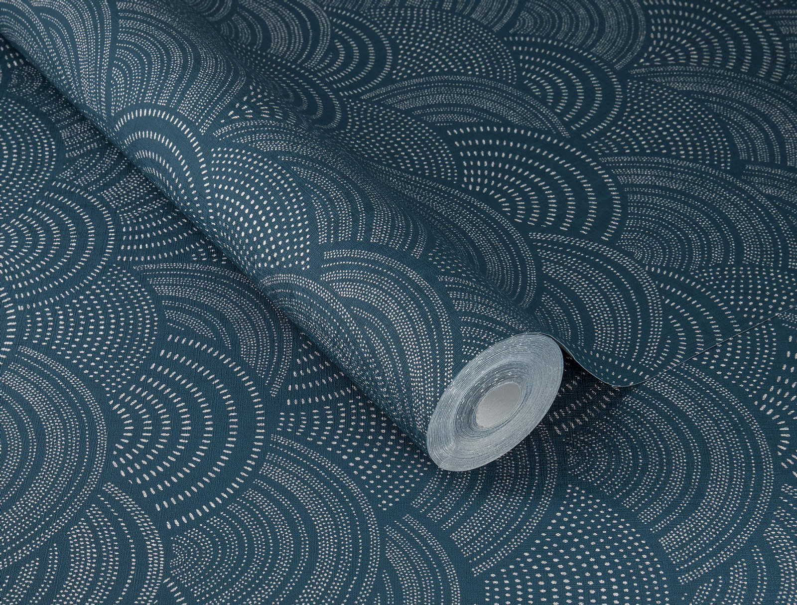 Rasch Vliestapete Allegretto Blau-Dunkelblau 581409