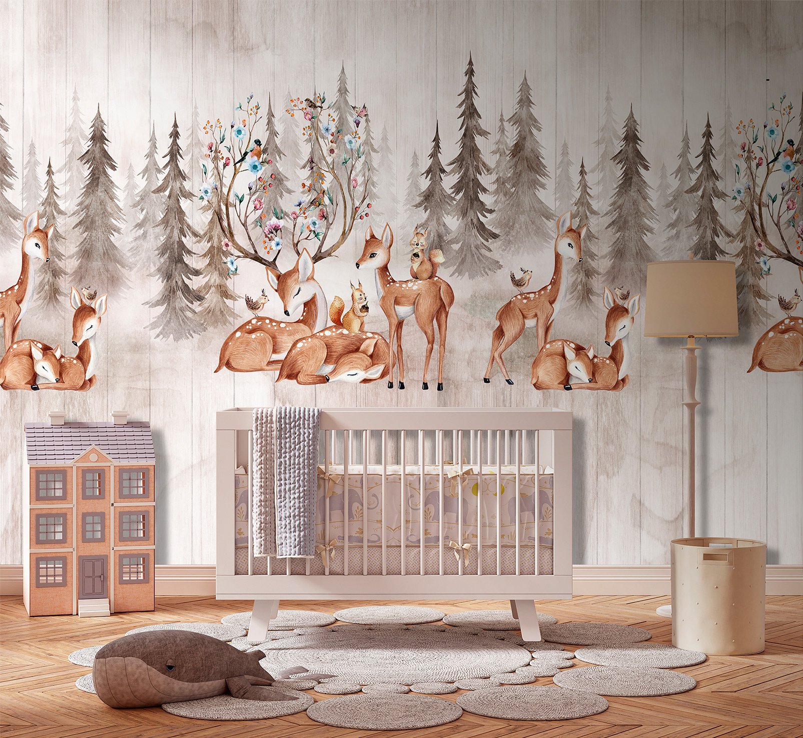 Decoprint Fototapete Cute Walls Hirschlager CW60461