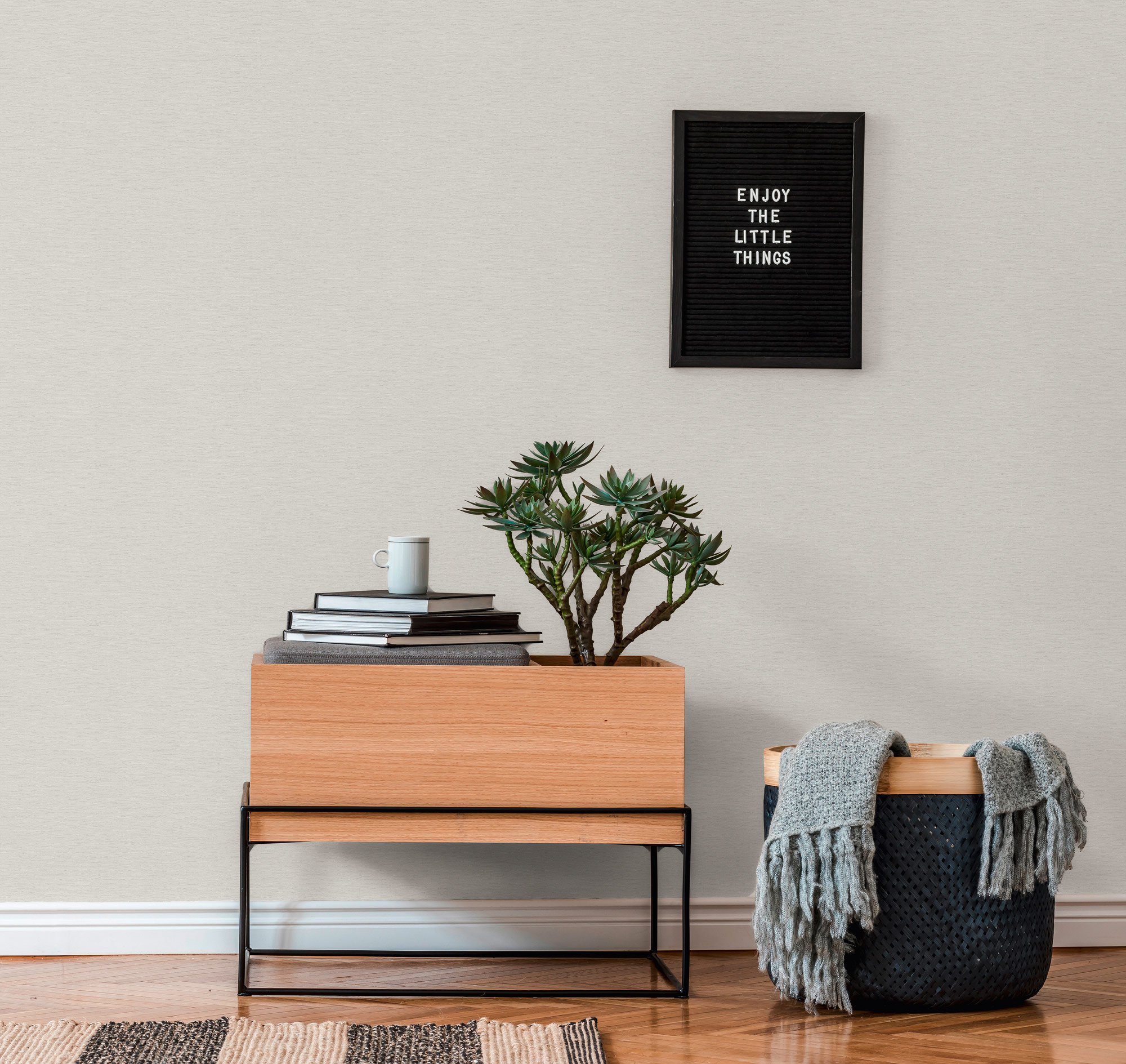 Livingwalls Vliestapete Famous Garden Unitapete 393515