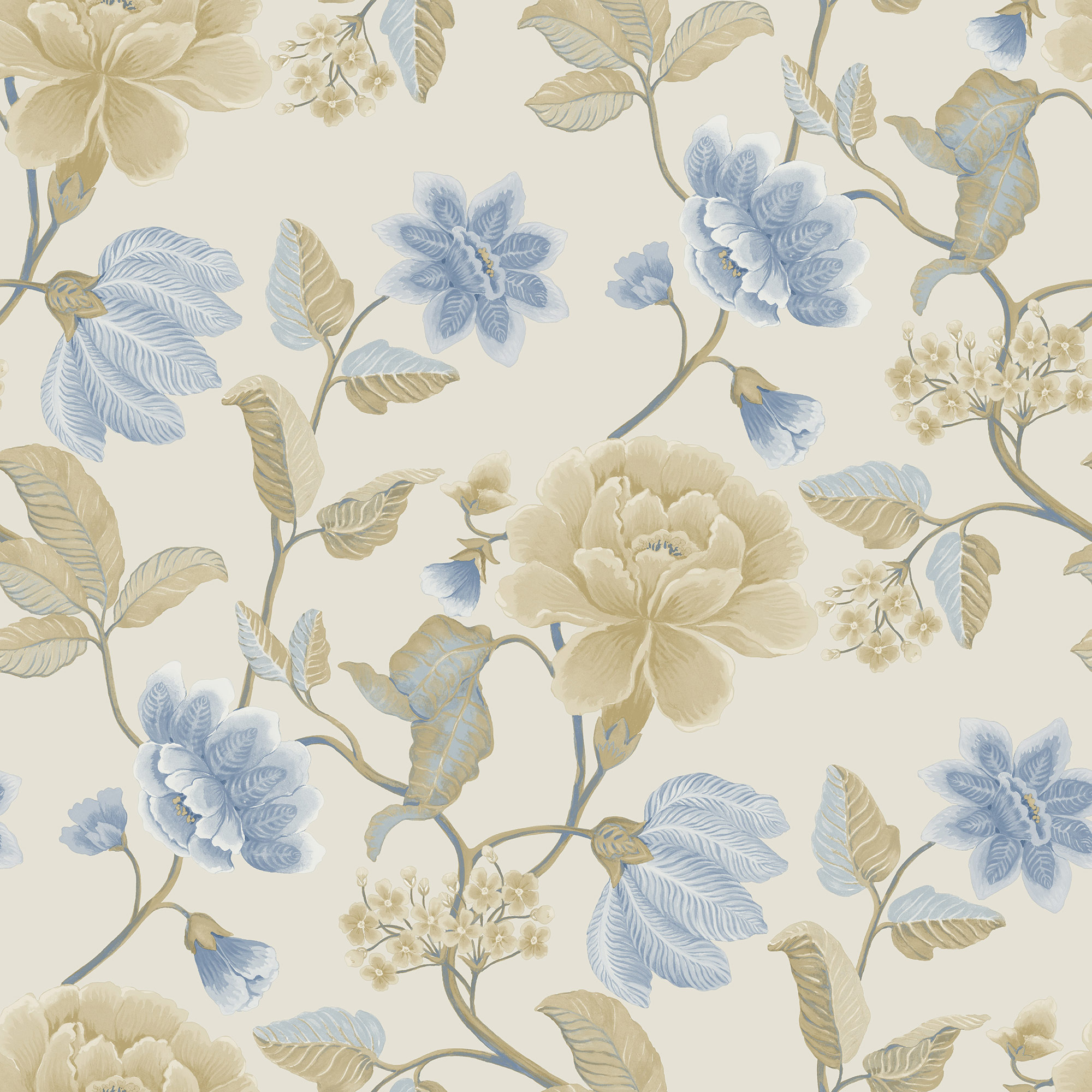 Grandeco Vliestapete Icon Blumen IC3102