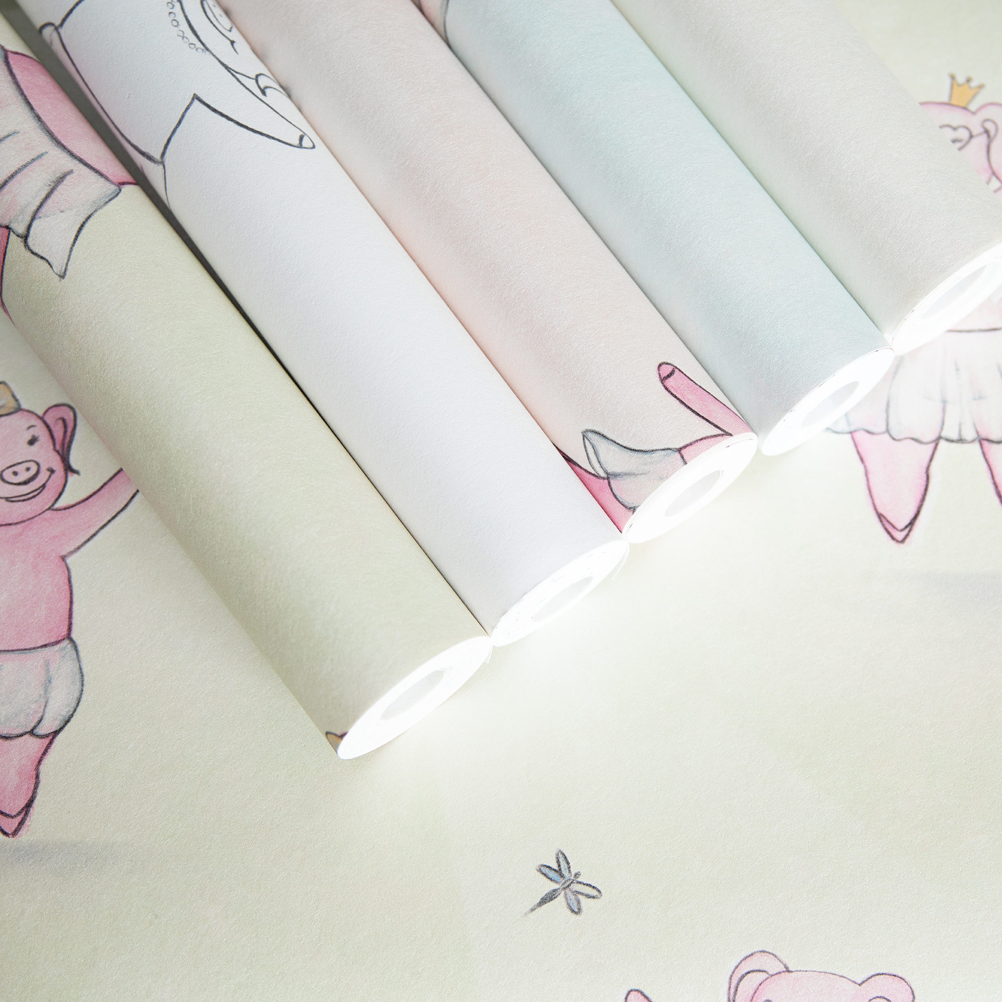 Hohenberger Vliestapete Happy Inner Child Happy Piggy 27570