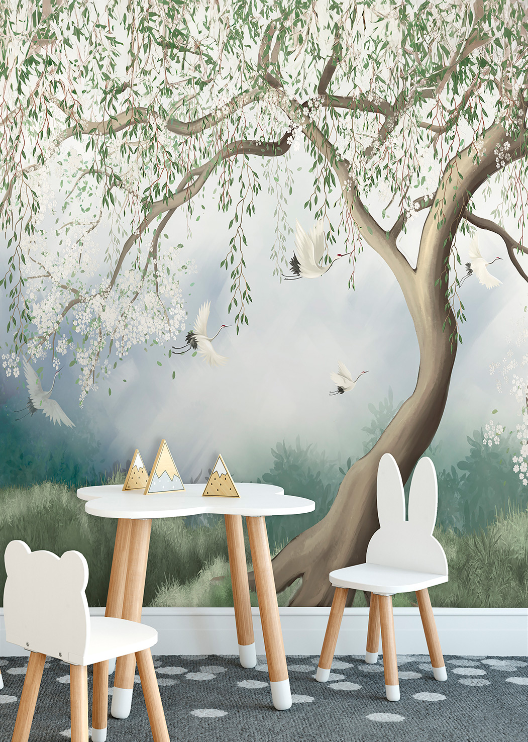 Decoprint Fototapete Cute Walls Trauerweide CW60511