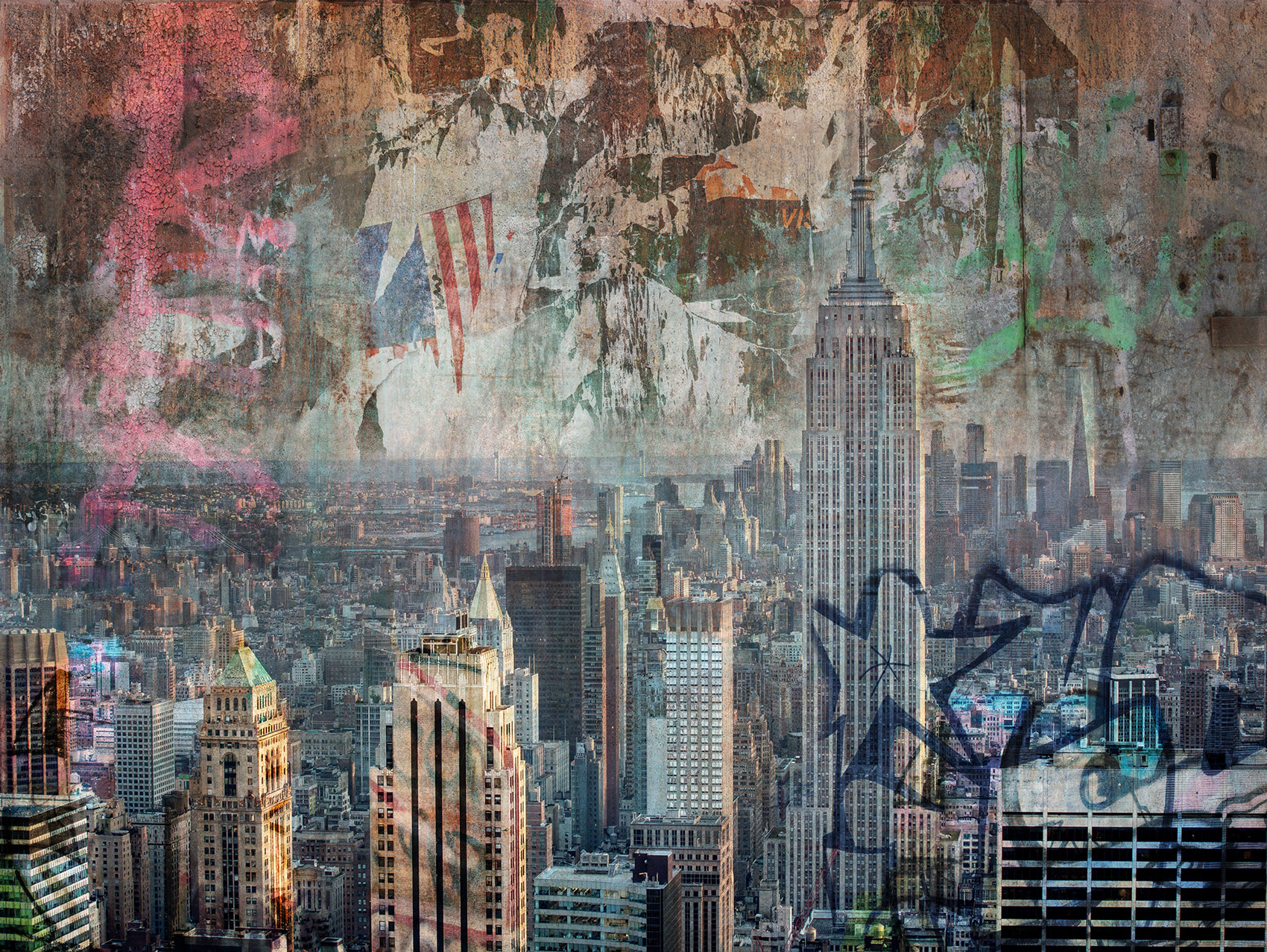 Grandeco Wandbild Mural Young Edition ML3701