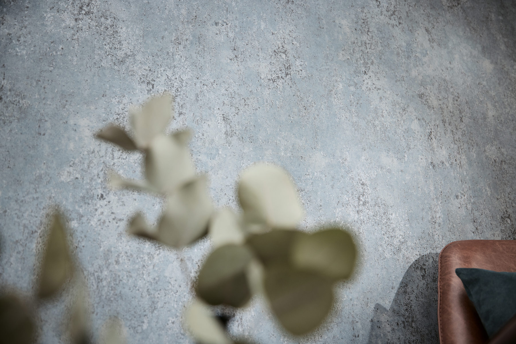 AS Vliestapete MS Hot Spots Struktur Blau 786294