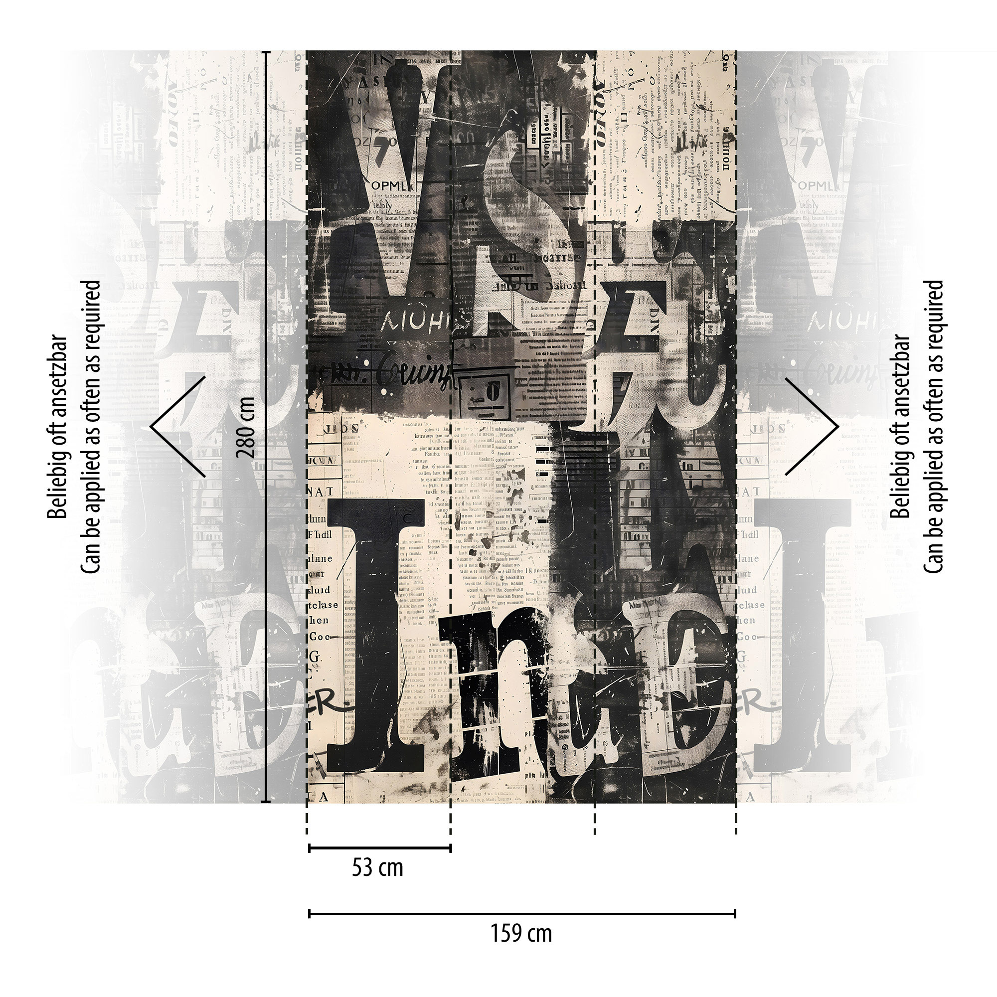 AS Fototapete CosmoLiving Vintage Creme 791444