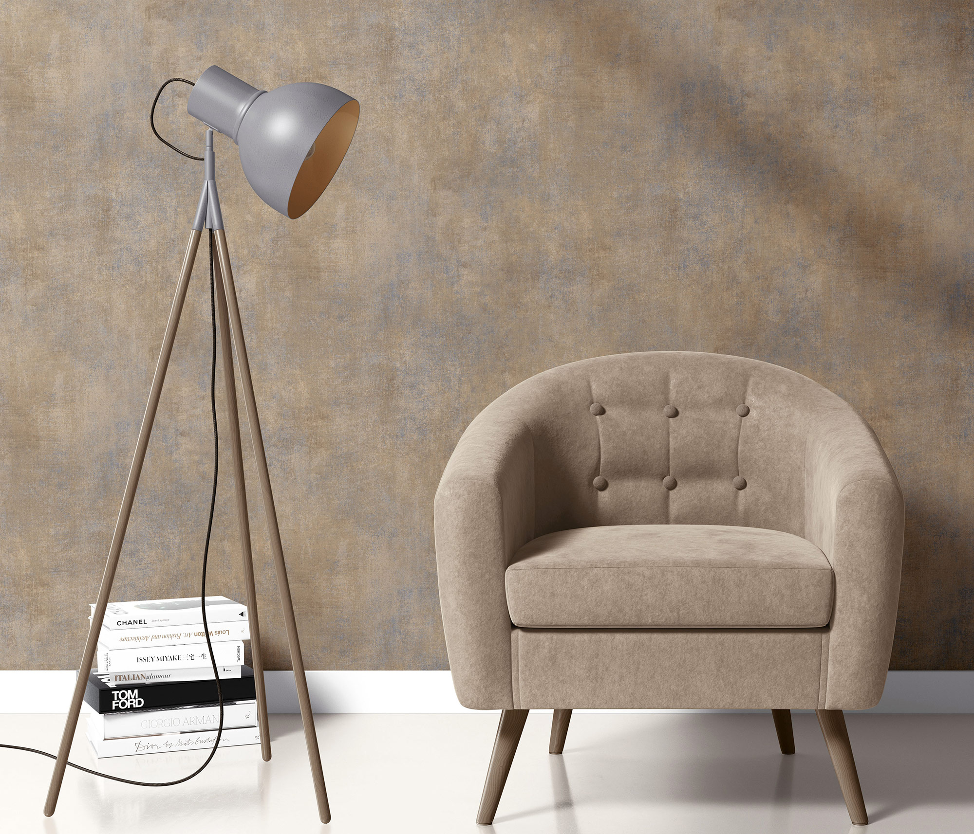 Erismann Vliestapete Elle 4 braun 1043820