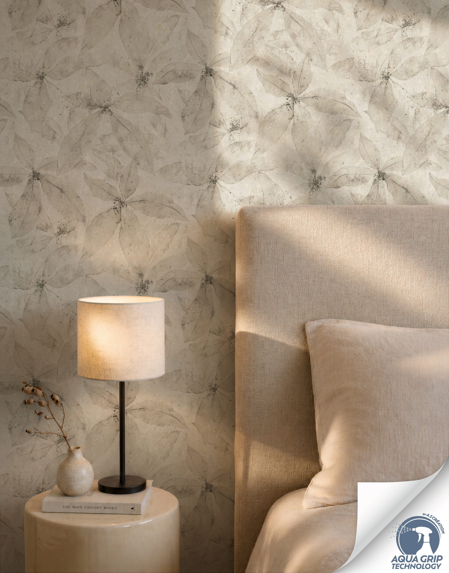 AS Vliestapete Cosiness Designdrop 2 Natur Beige 793204