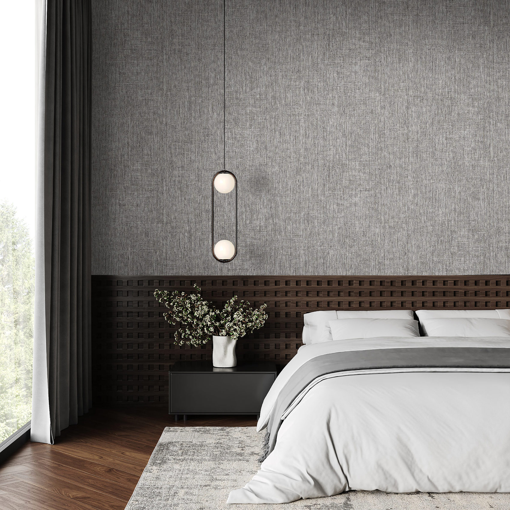 Hohenberger Vliestapete Cerra Rio Black 27615