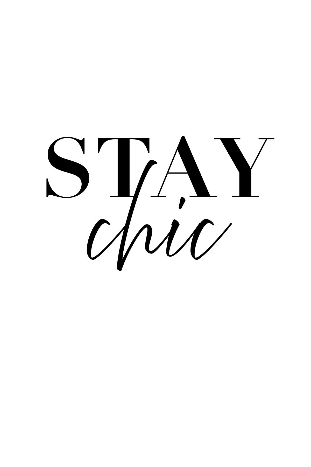 AS Leinwandbild Stay Chic DD133116