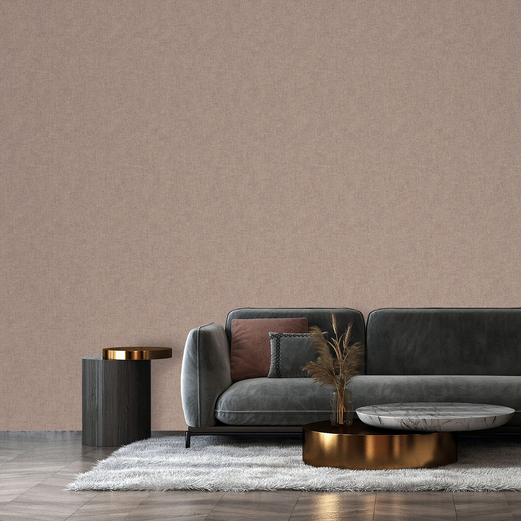 Hohenberger Vliestapete Artist Textile Plain Rose 27298