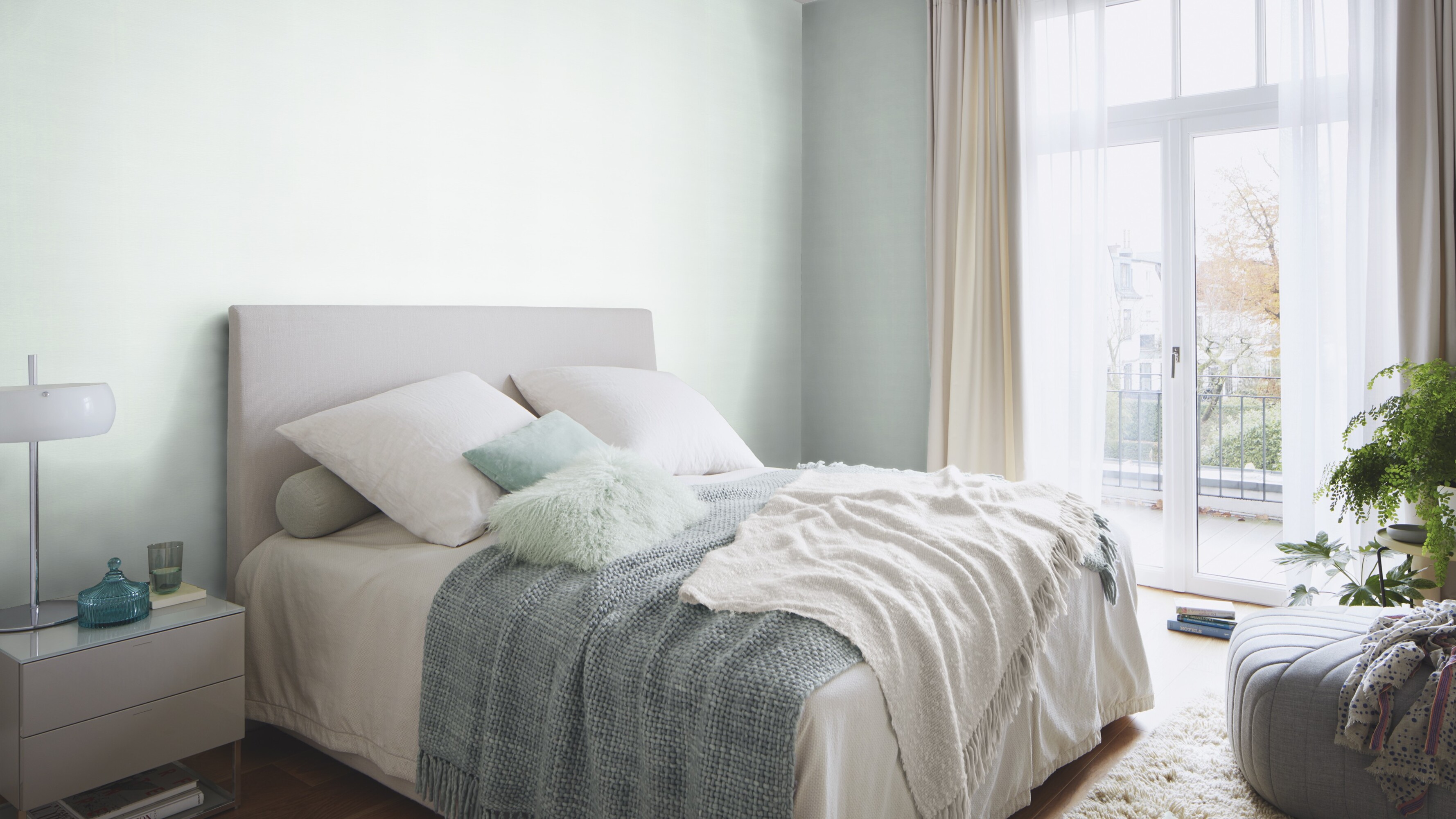 Rasch Vliestapete Allegretto Blau-Pastellblau 688009