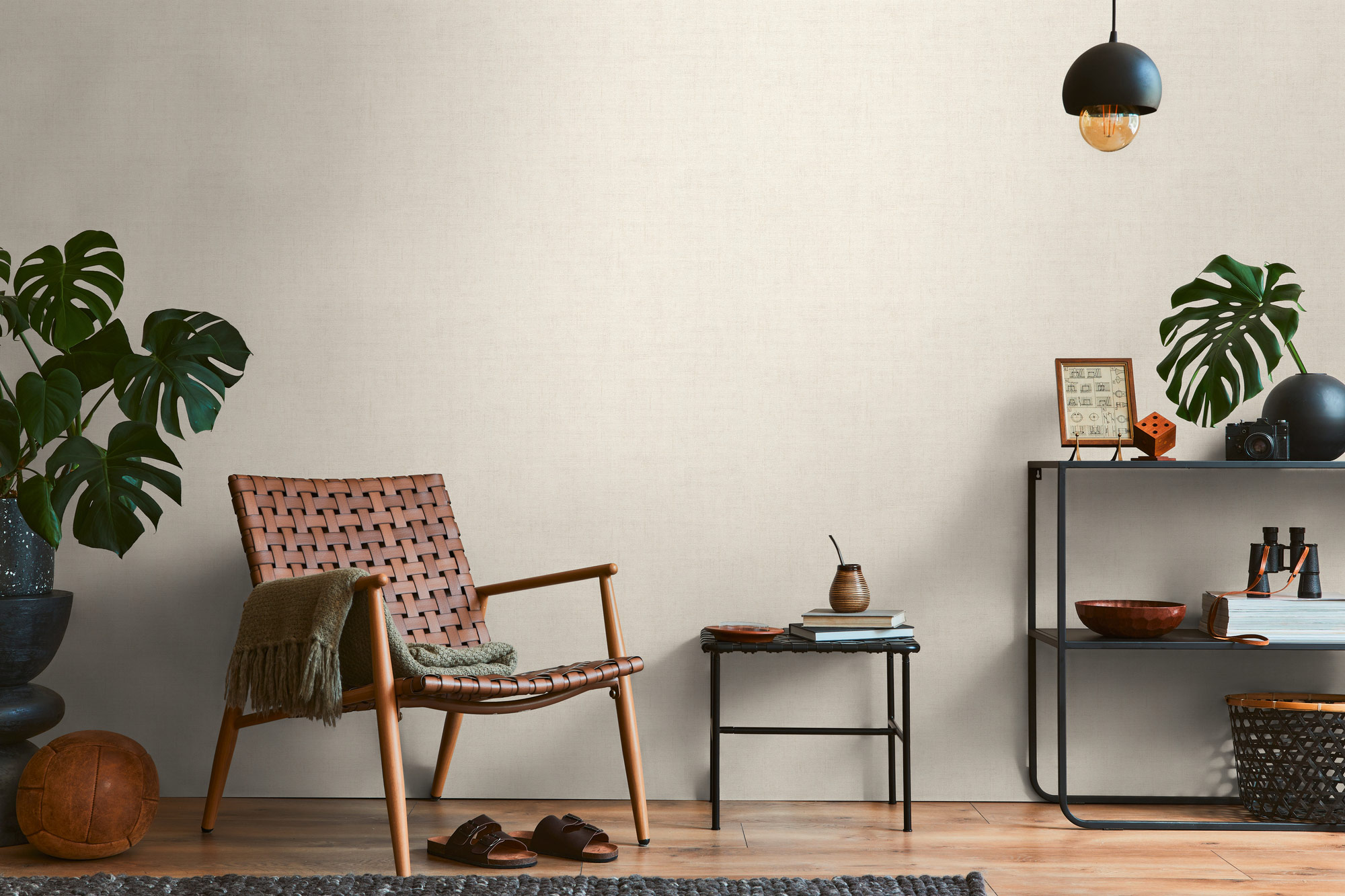 AS Vliestapete History of Art 2 Struktur Beige 790445