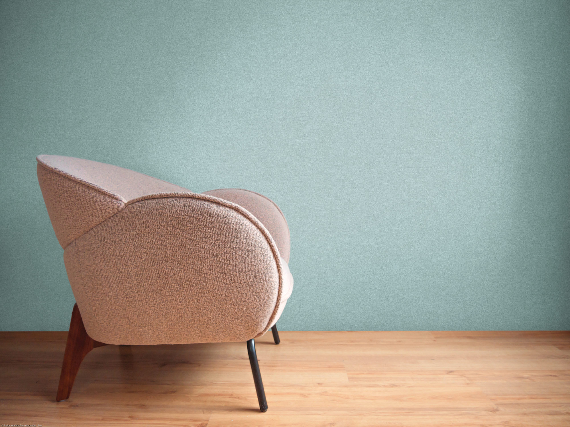 AS Vliestapete French Affair Einfarbig Blau 393418