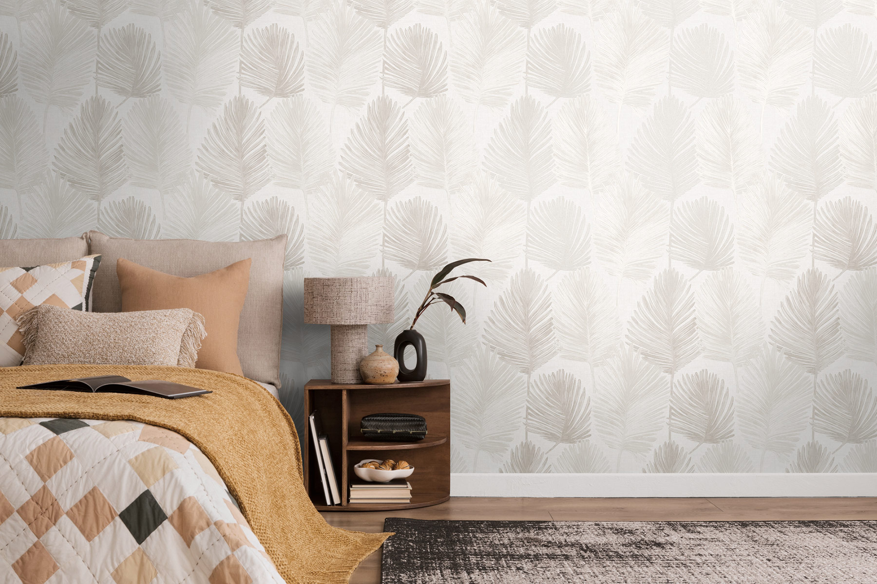 AS Vliestapete MS Hot Spots Floral Weiß 786733