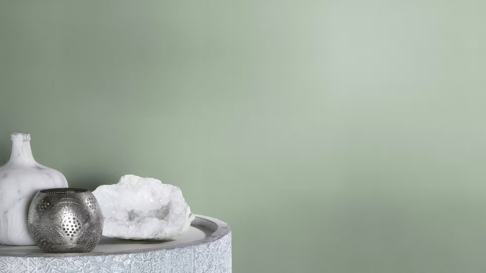 Rasch Vliestapete Allegretto Grün-Grüngrau 690743