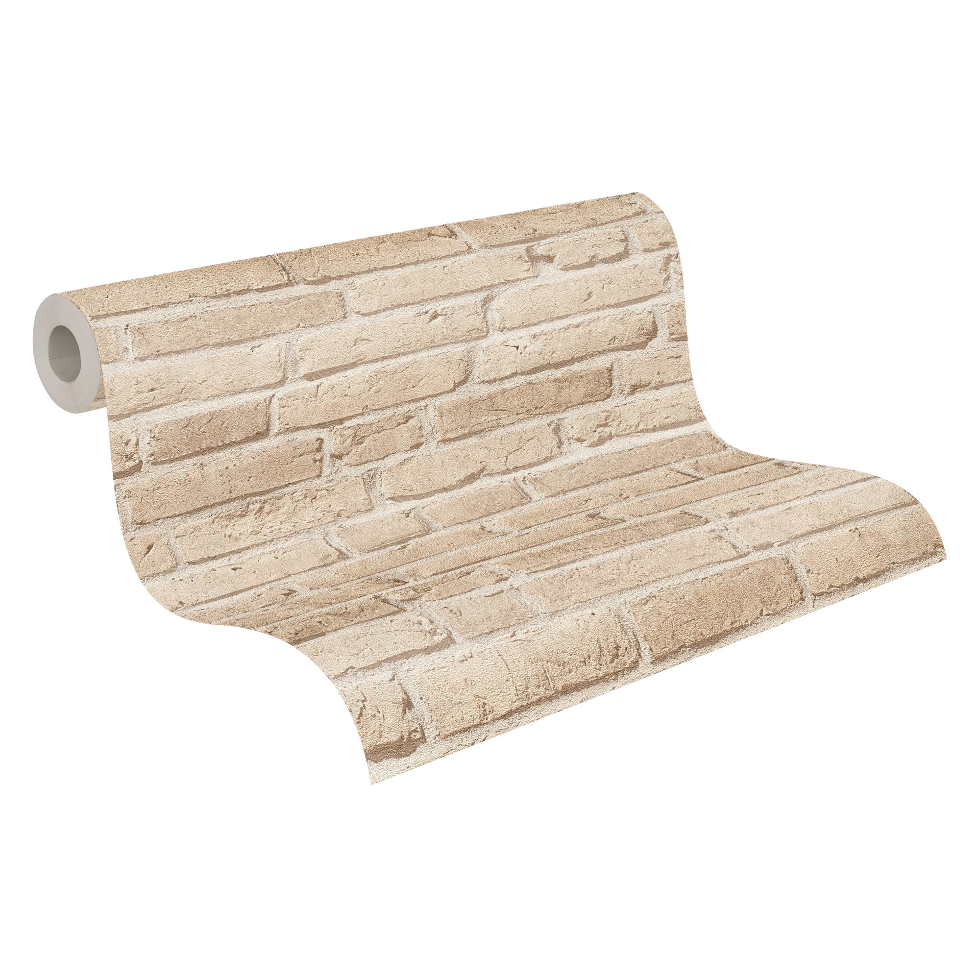 AS Vliestapete Elements 2 Steintapete Beige 355812