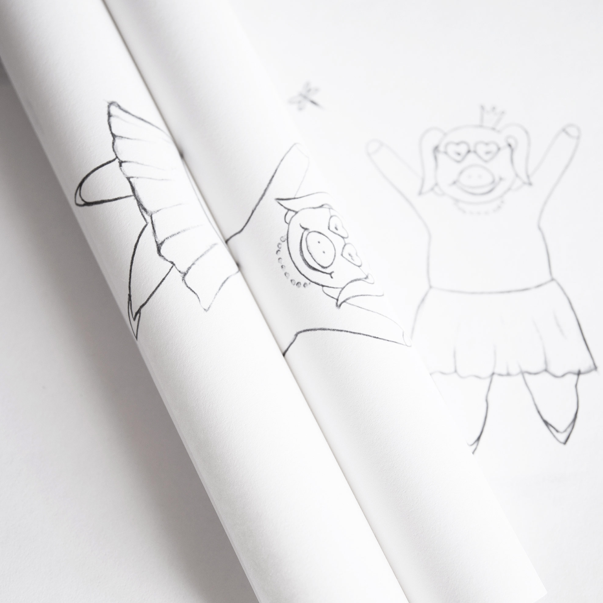 Hohenberger Vliestapete Happy Inner Child Happy Piggy 18281