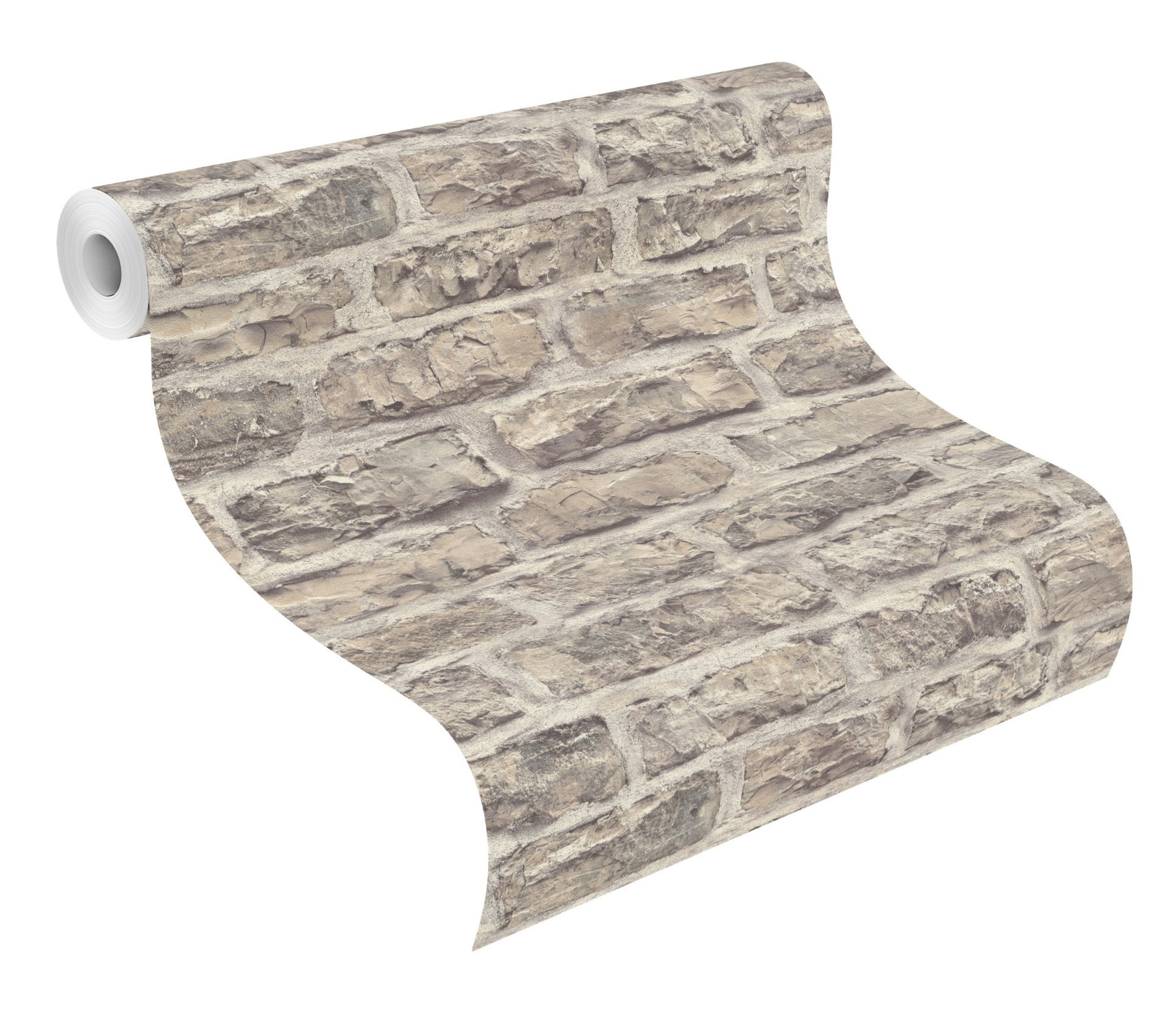 Rasch Vliestapete Factory 6 Beige-Greige Steinoptik 498325