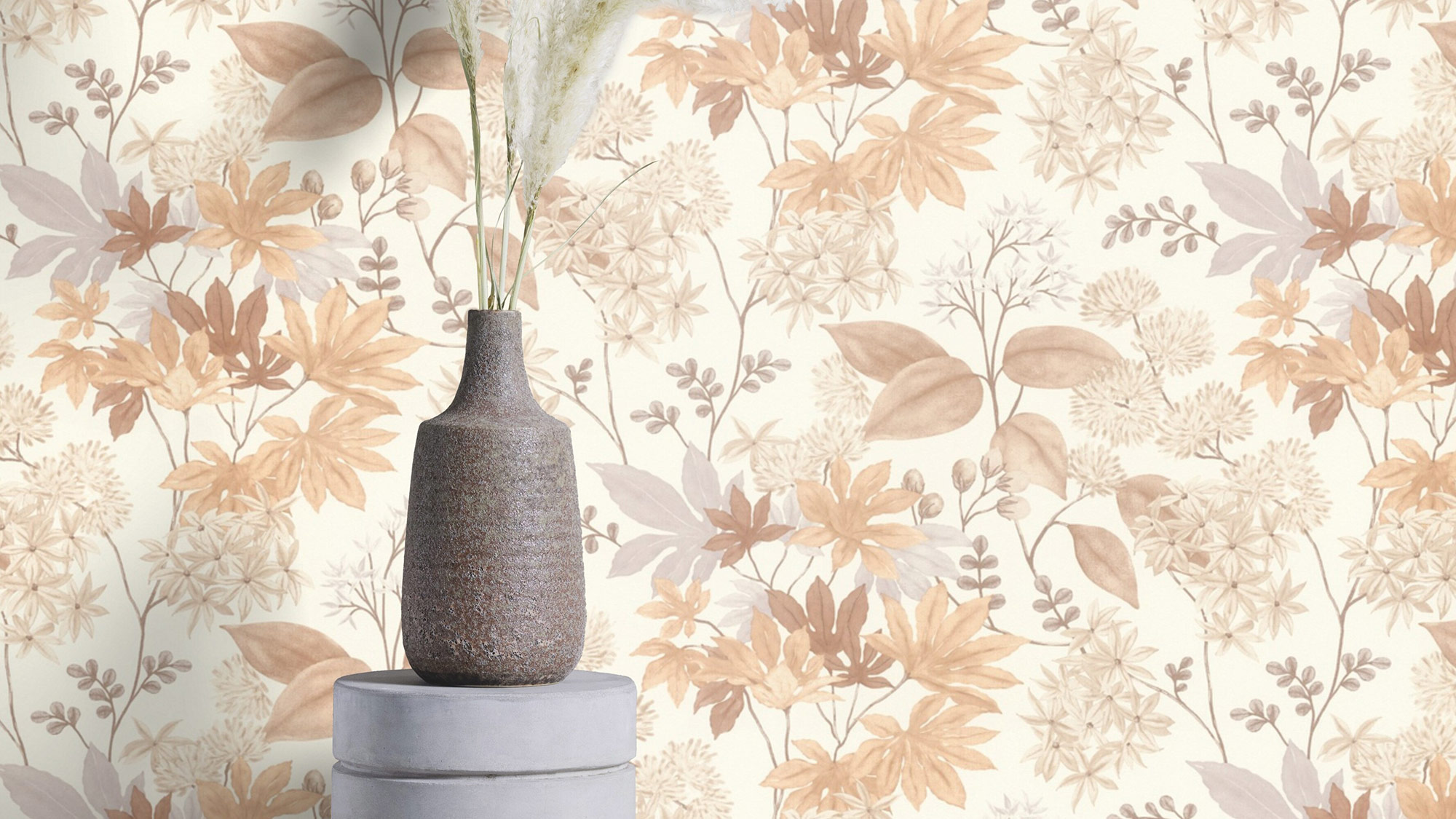 Rasch Vliestapete Beltesto Braun Botanical 794014