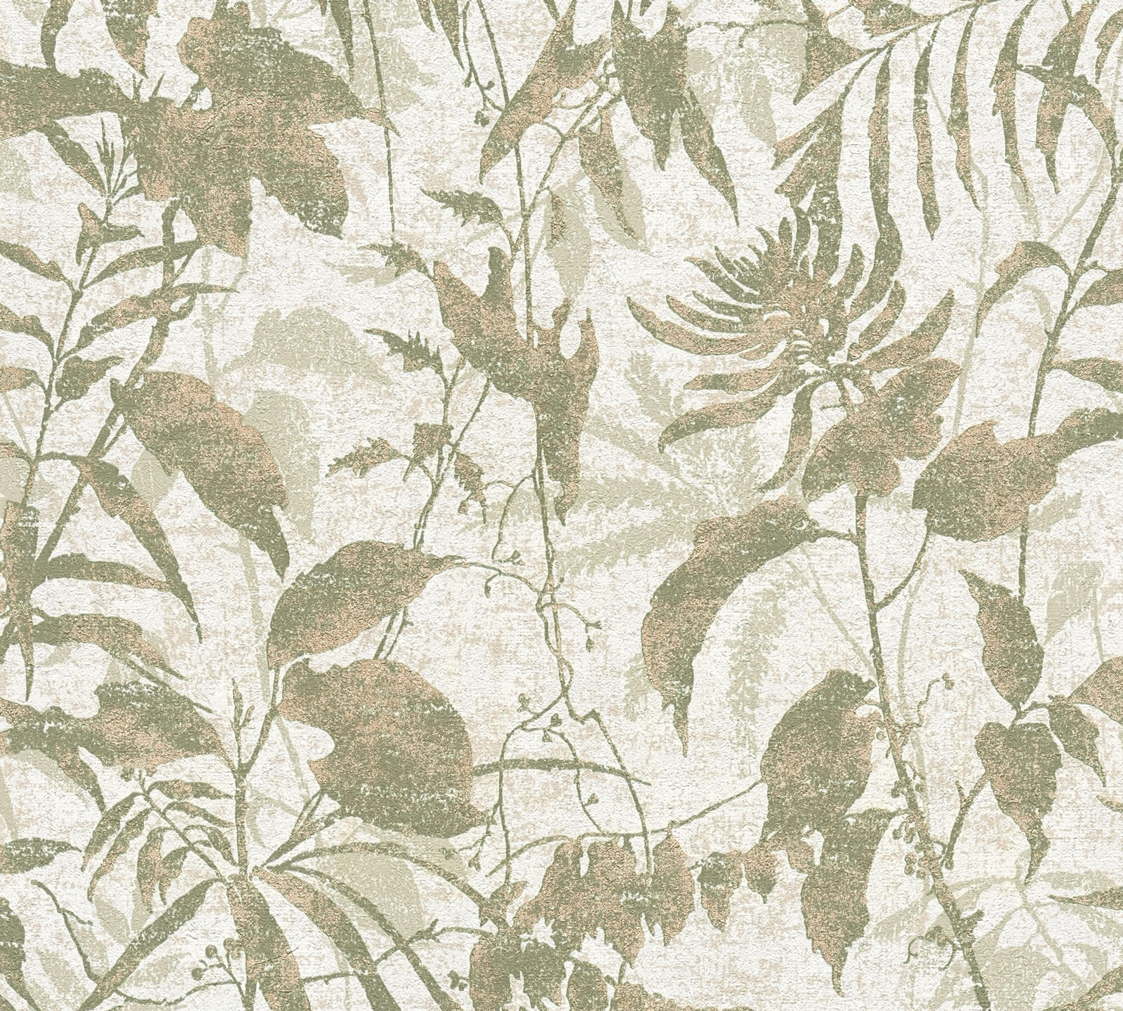 AS Vliestapete MS Hot Spots Floral Creme 782031